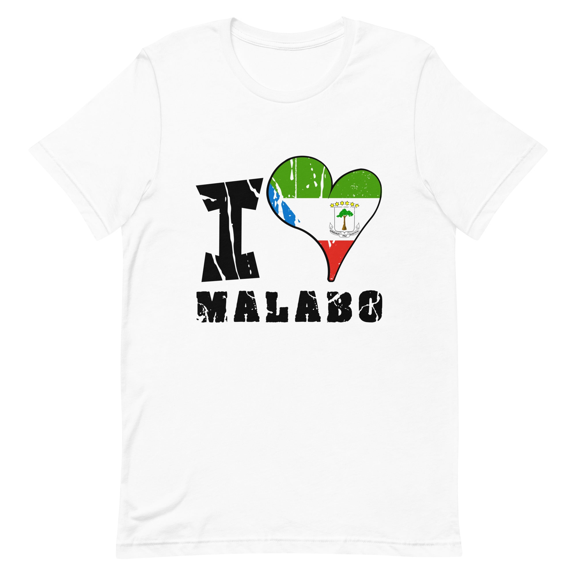 Unisex t-shirt - I Love Malabo