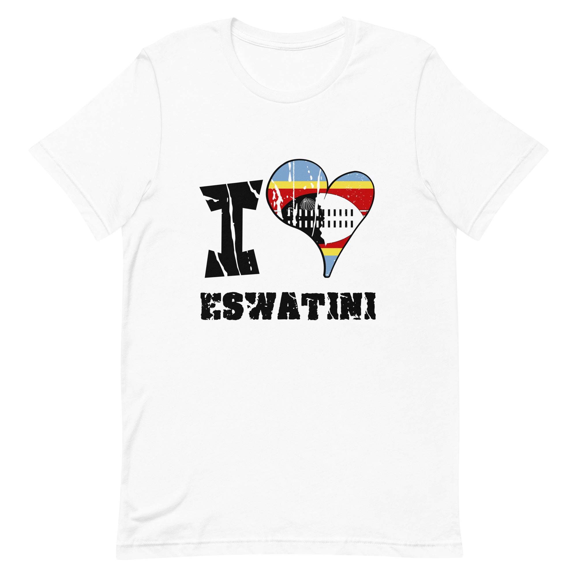 Unisex t-shirt - I Love Eswatini