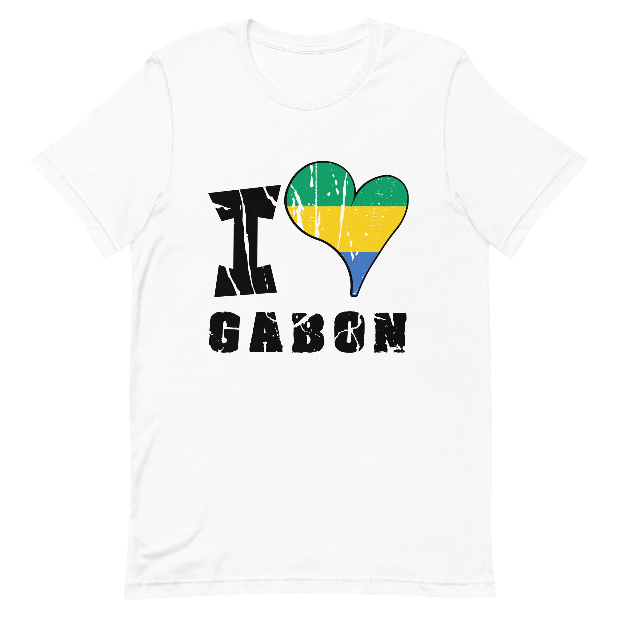 Unisex t-shirt - I Love Gabon