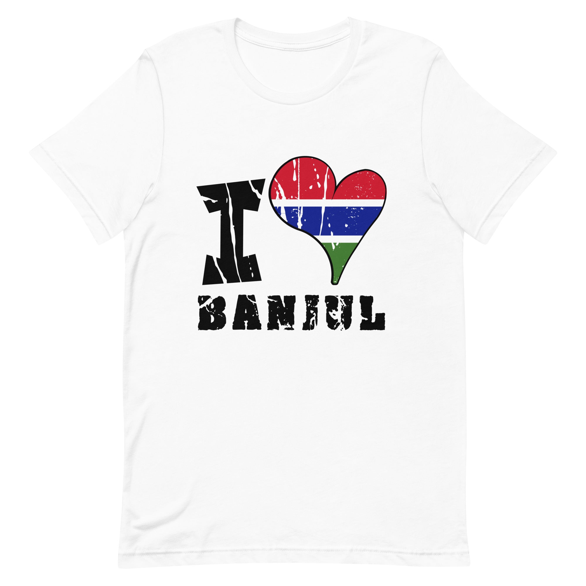 Unisex t-shirt - I Love Banjul