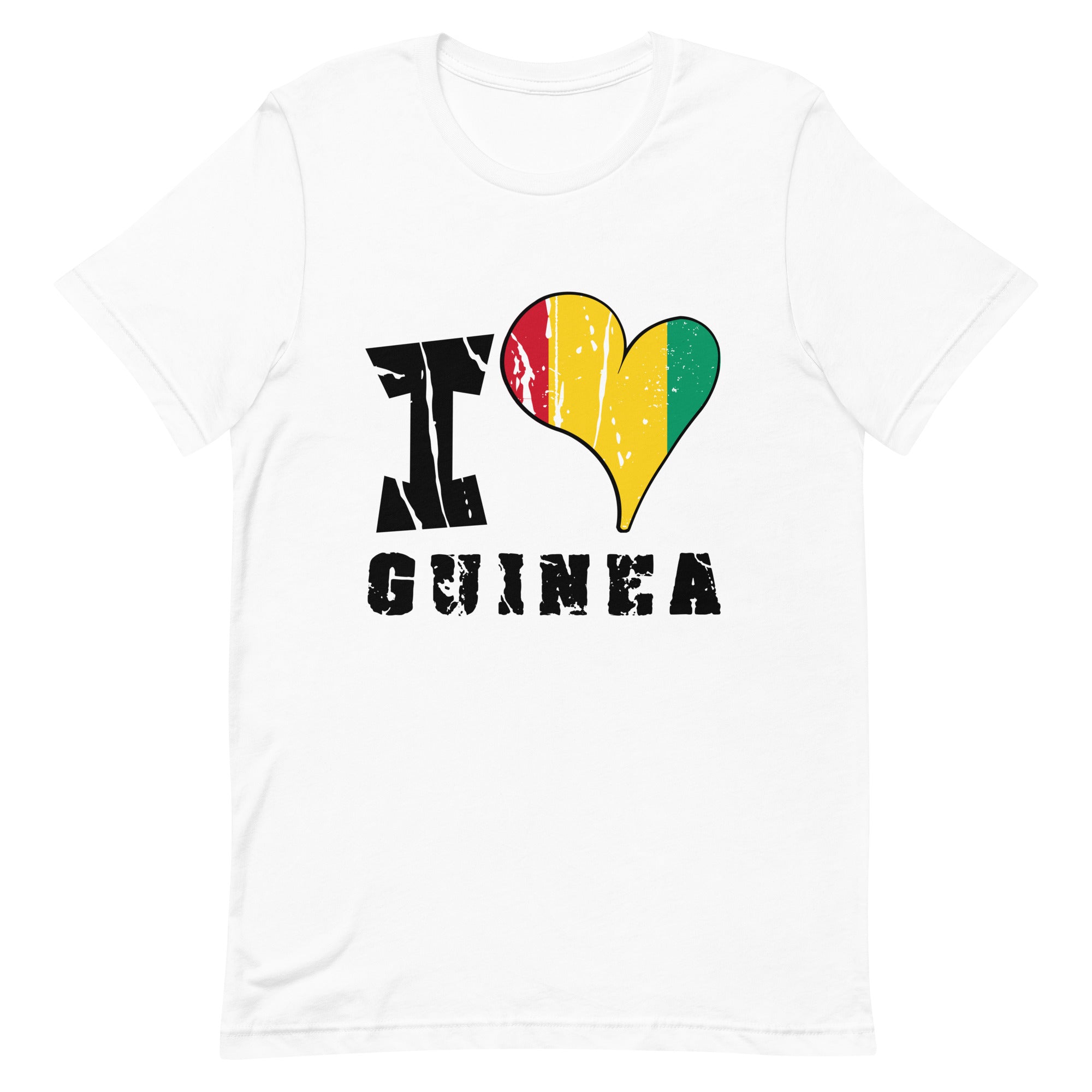 Unisex t-shirt - I Love Guinea