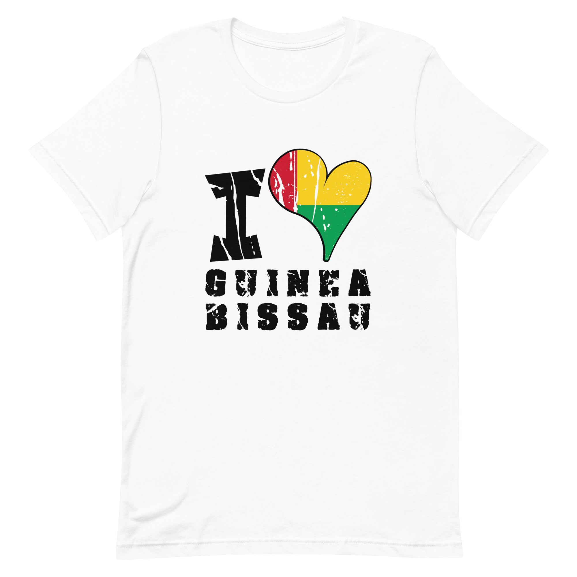 Unisex t-shirt - I Love Guinea-Bissau