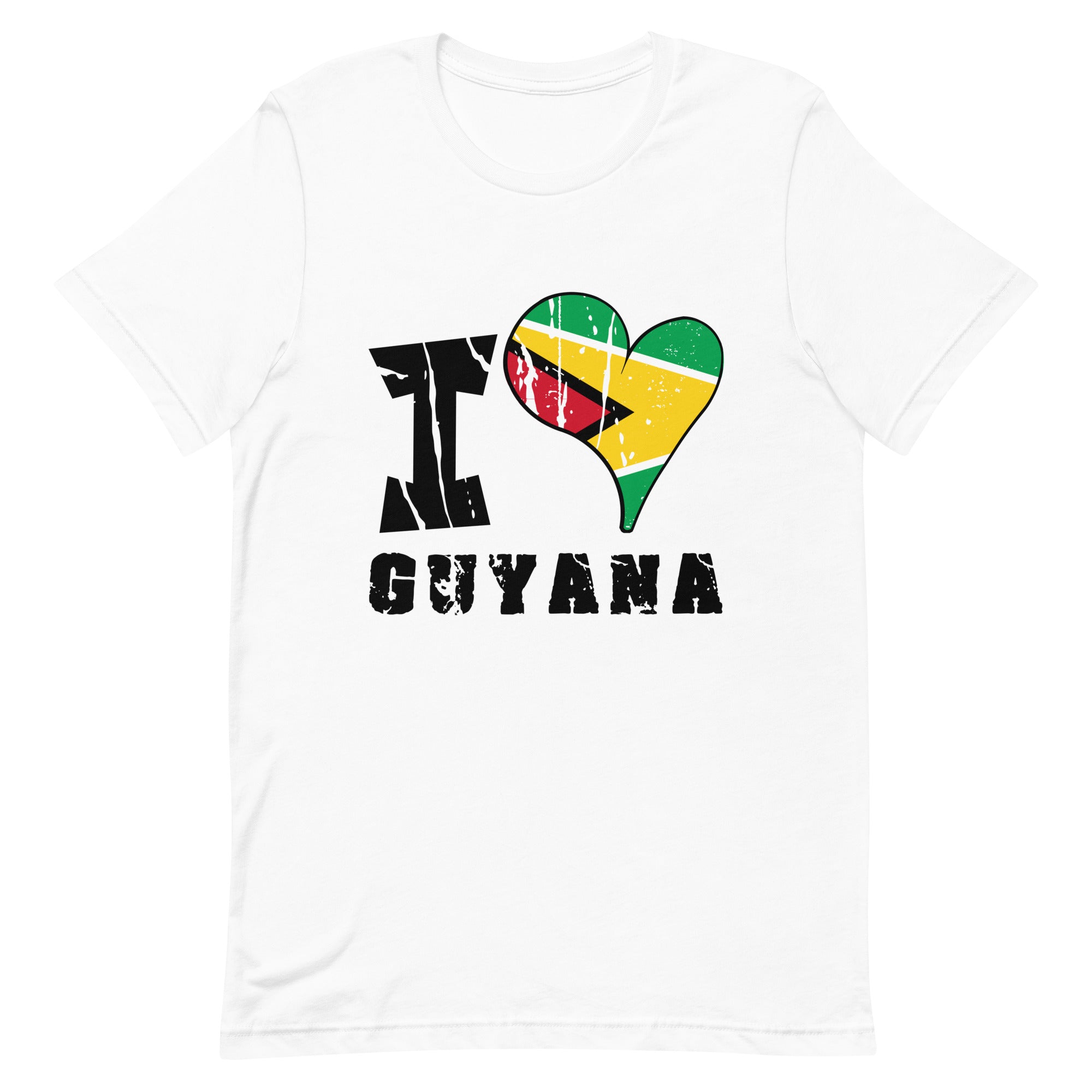 Unisex t-shirt - I Love Guyana