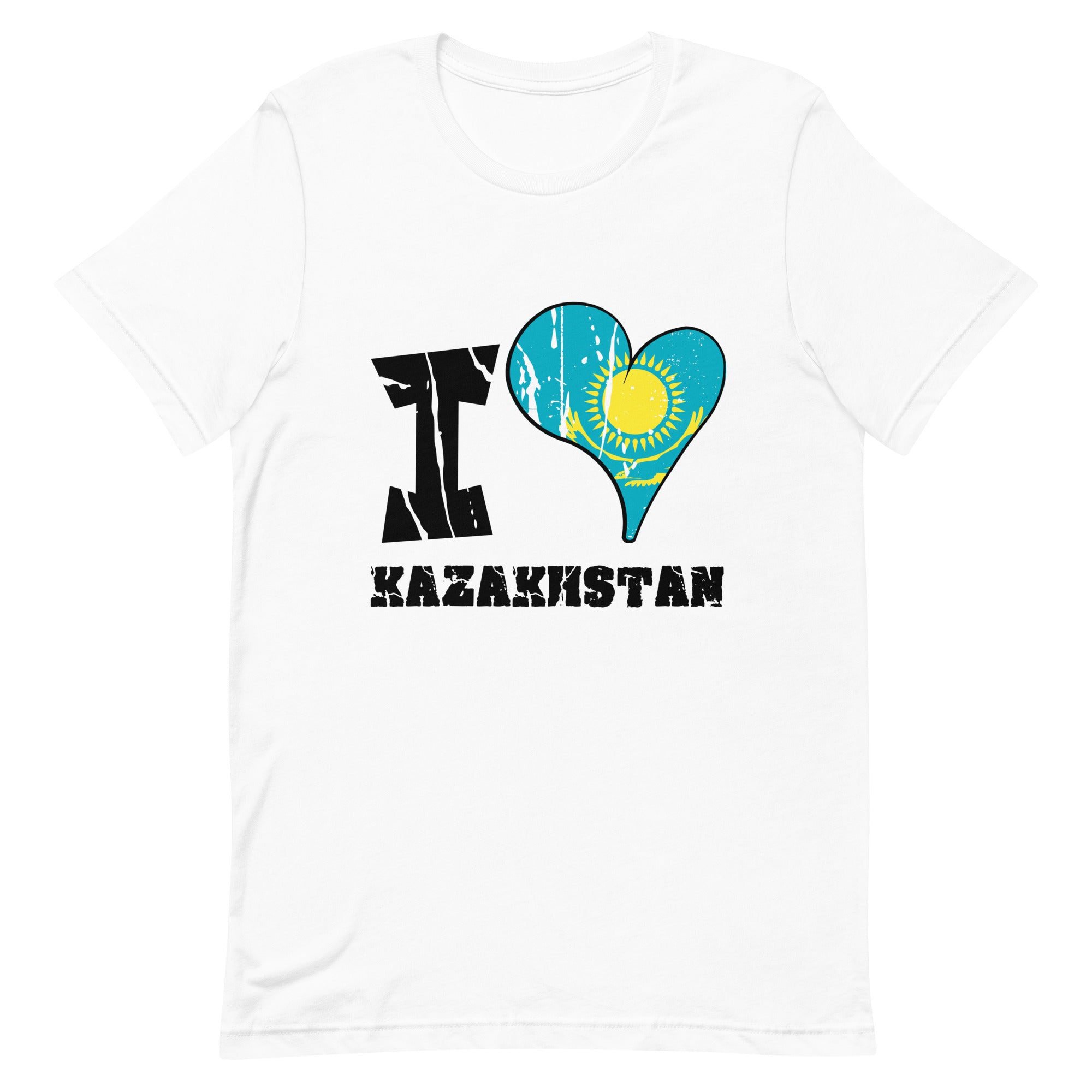 Unisex t-shirt - I Love Kazakhstan