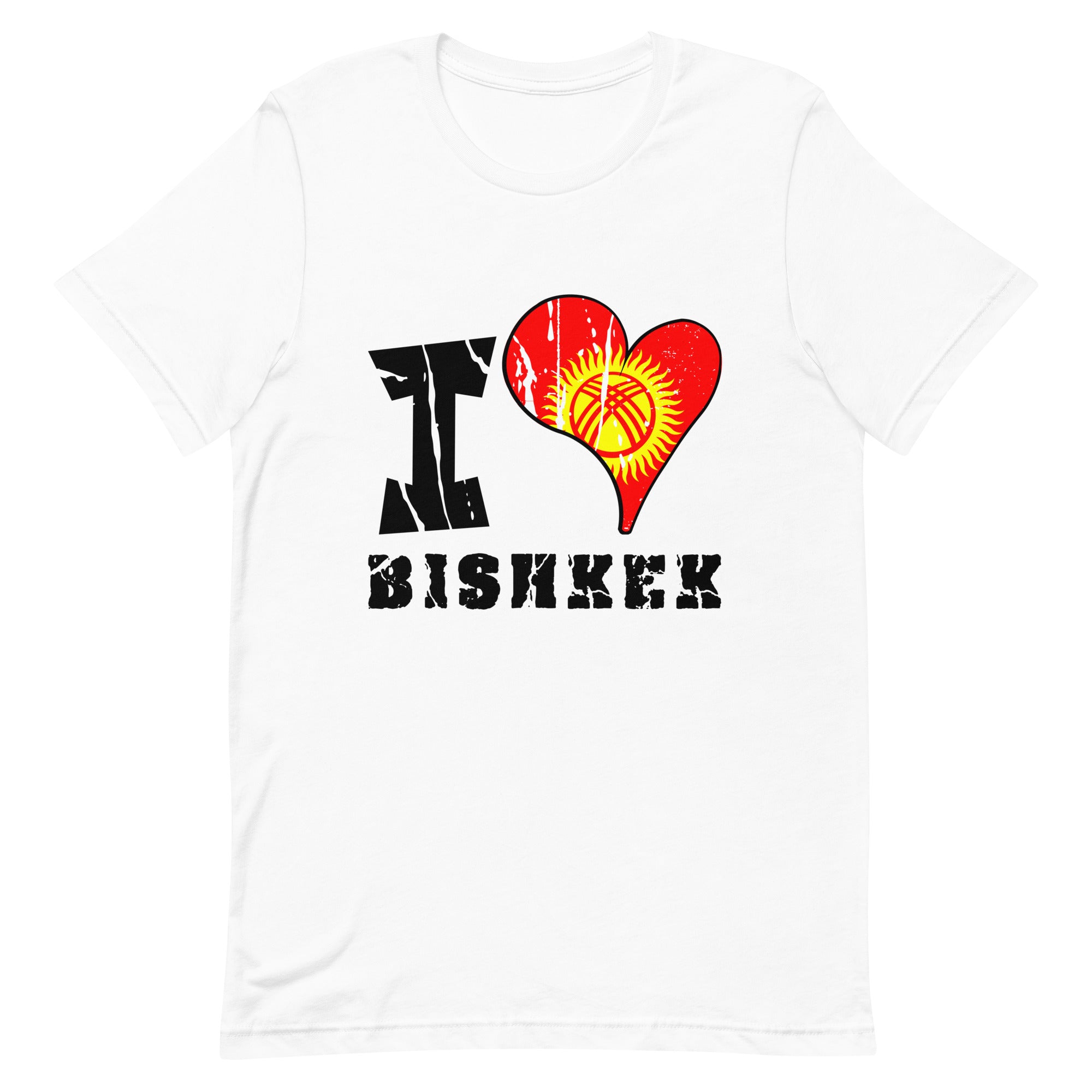 Unisex t-shirt - I Love Bishkek