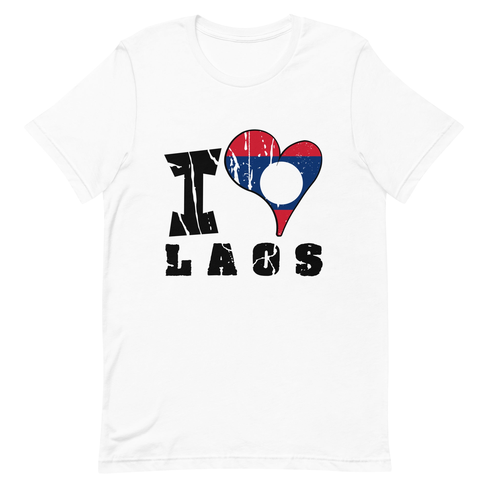 Unisex t-shirt - I Love Laos