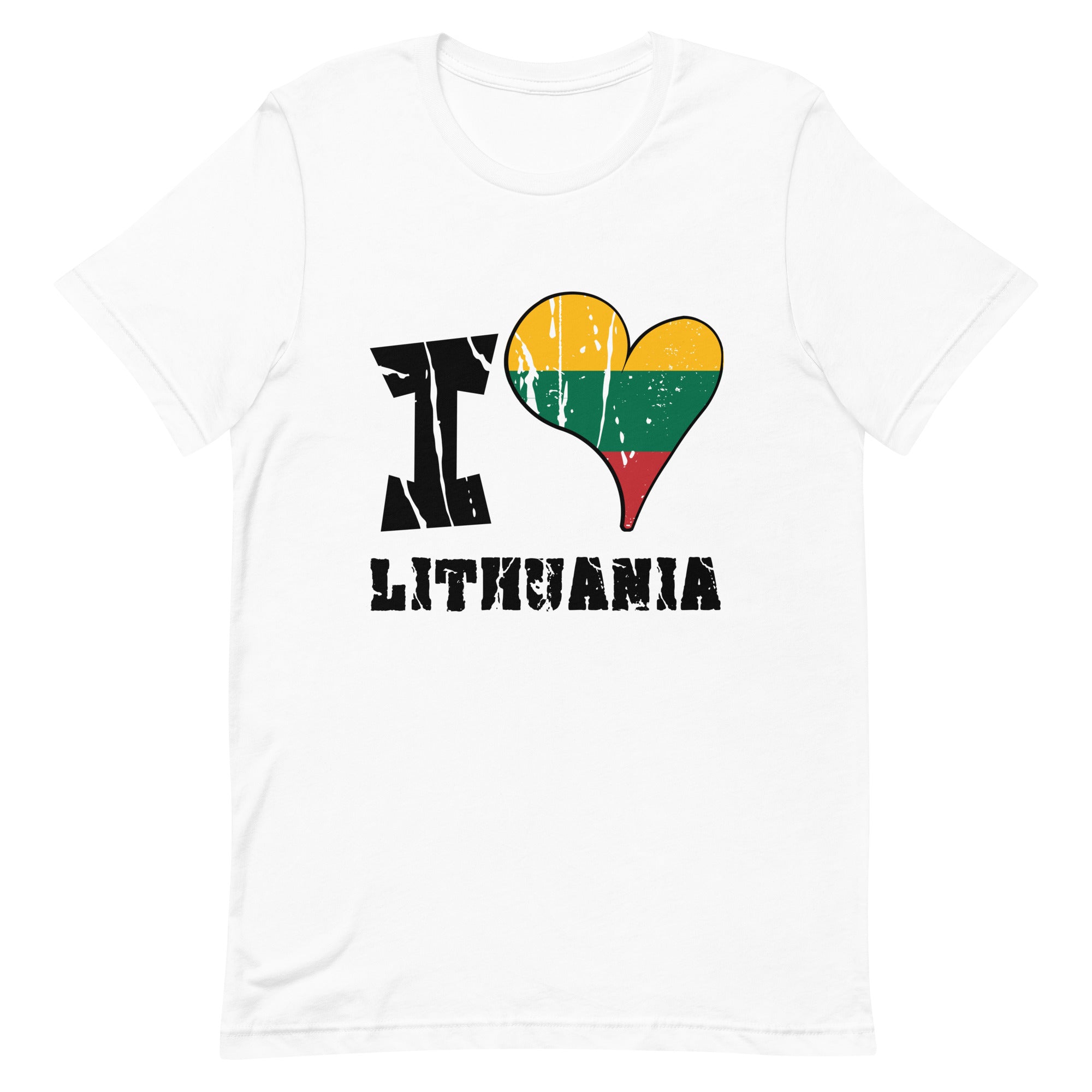 Unisex t-shirt - I Love Lithuania