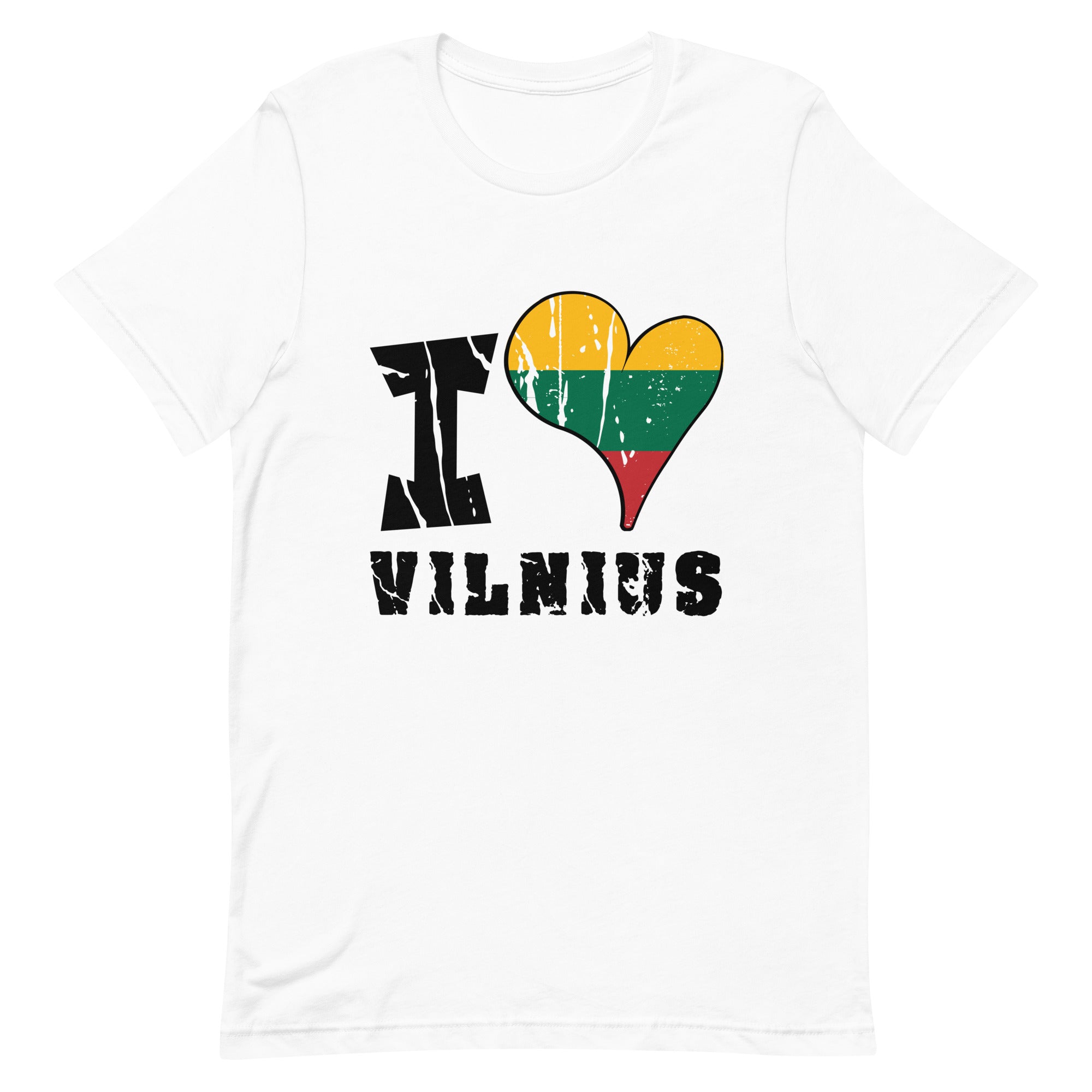 Unisex t-shirt - I Love Vilnius