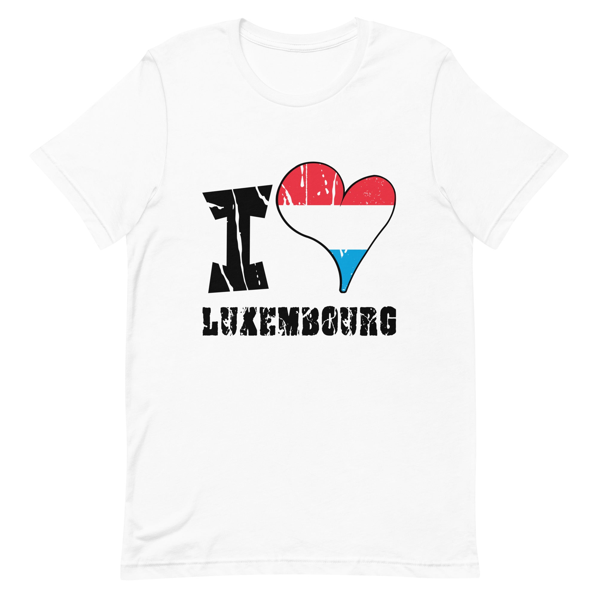 Unisex t-shirt - I Love Luxembourg