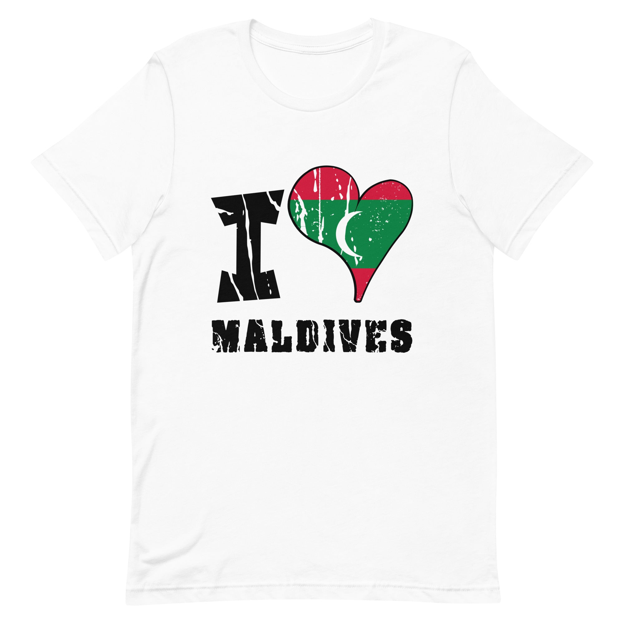 Unisex t-shirt - I Love Maldives