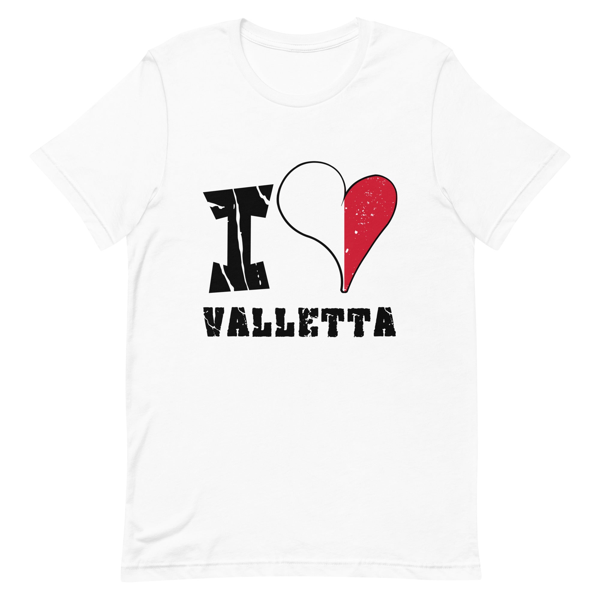 Unisex t-shirt - I Love Valletta