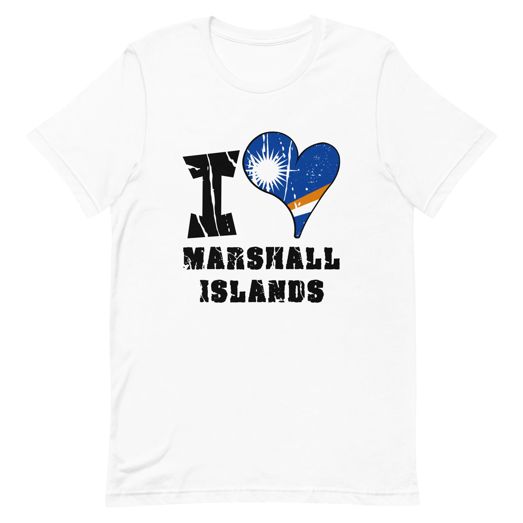 Unisex t-shirt - I Love Marshall Islands