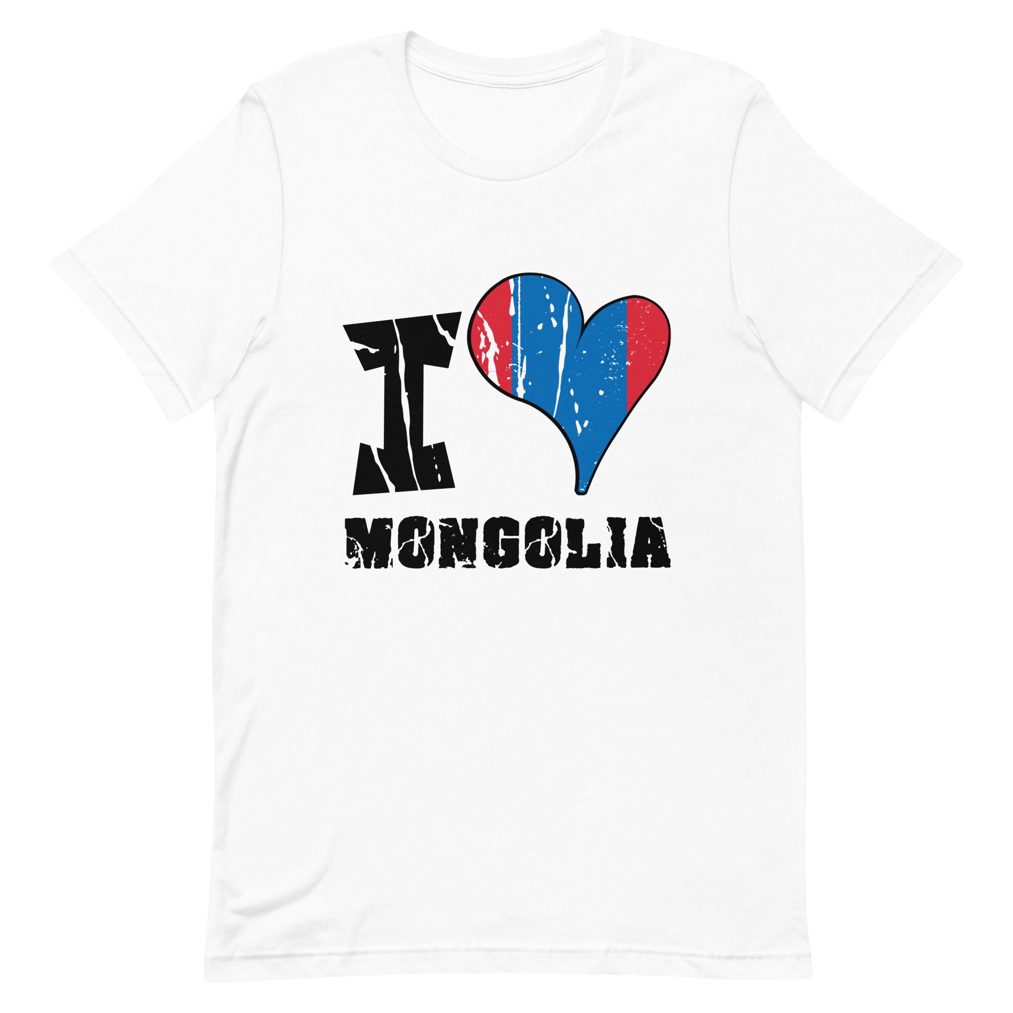 Unisex t-shirt - I Love Mongolia