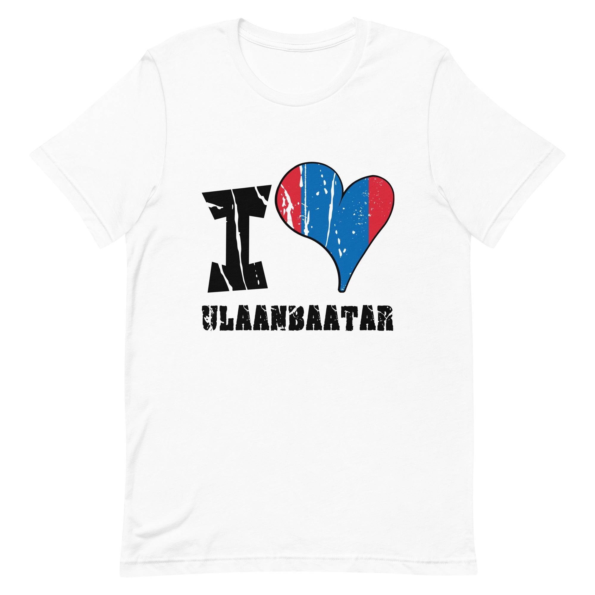 Unisex t-shirt - I Love Ulaanbaatar