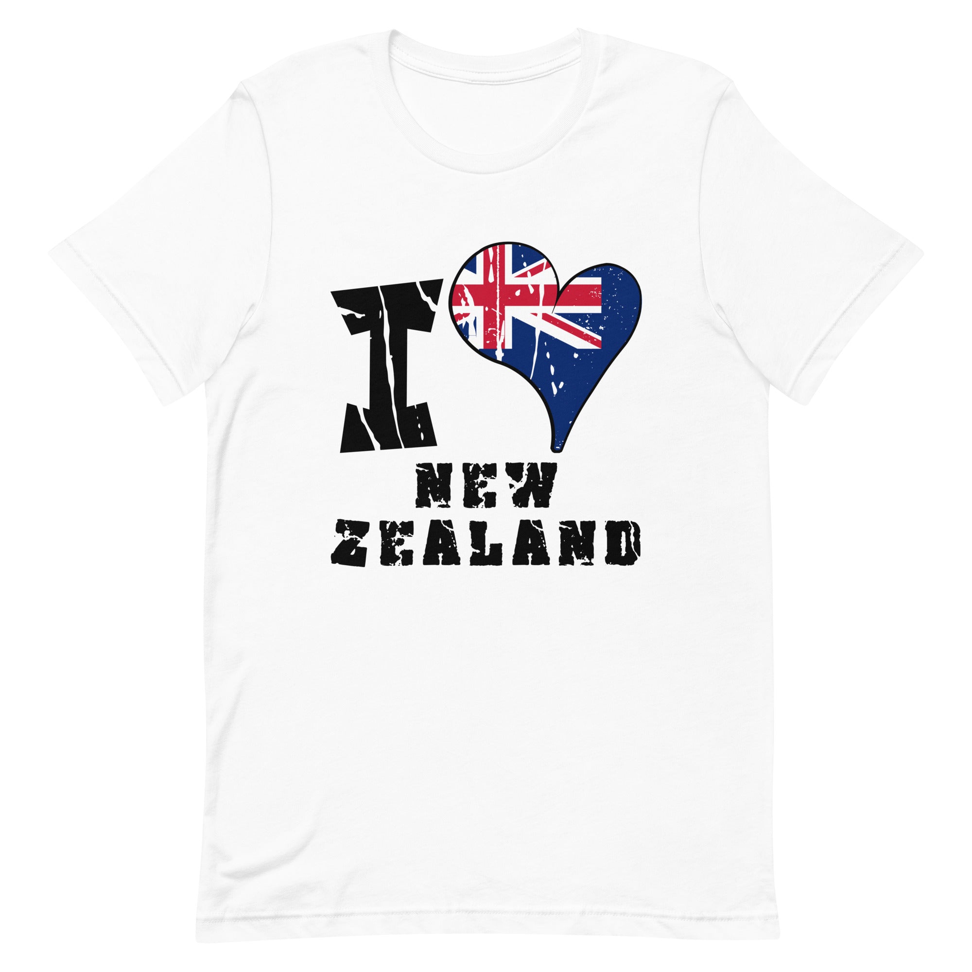 Unisex t-shirt - I love New Zealand