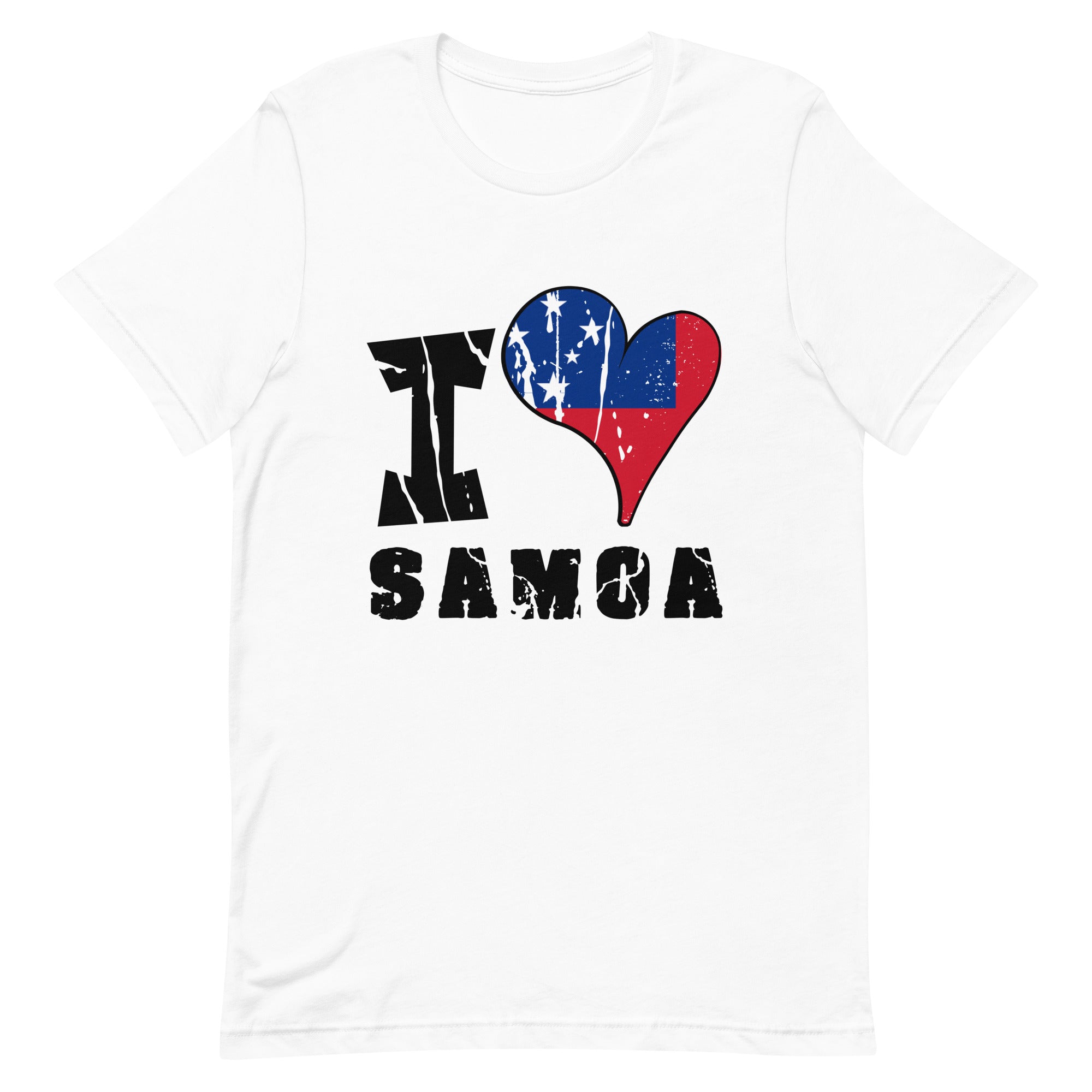 Unisex t-shirt - I Love Samoa