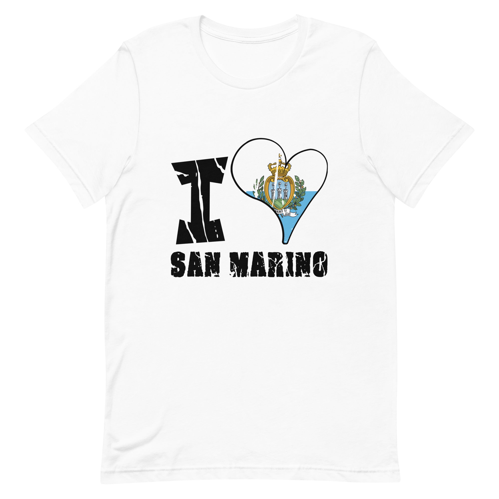 Unisex t-shirt - I Love San Marino