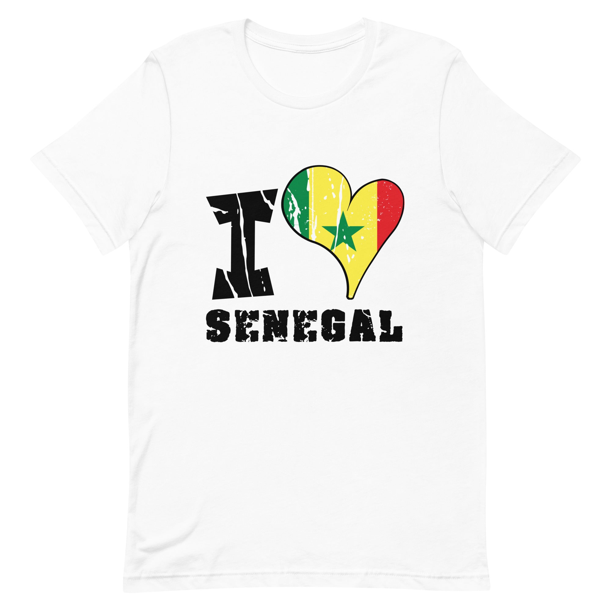 Unisex t-shirt - I Love Senegal