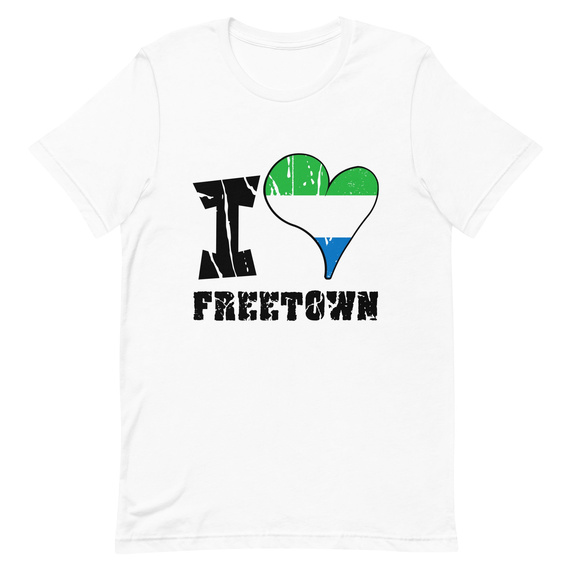 Unisex t-shirt - I Love Freetown