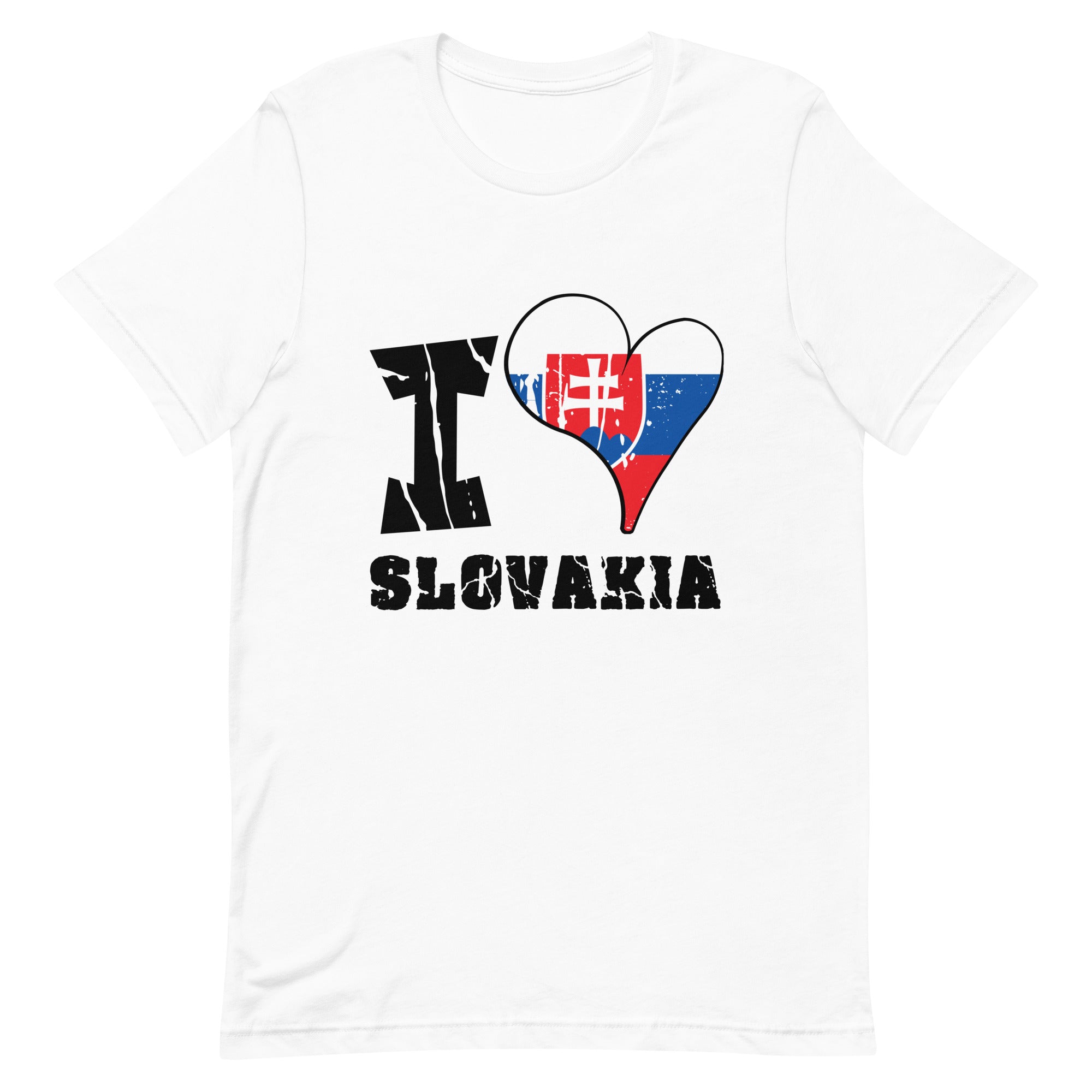 Unisex t-shirt - I Love Slovakia