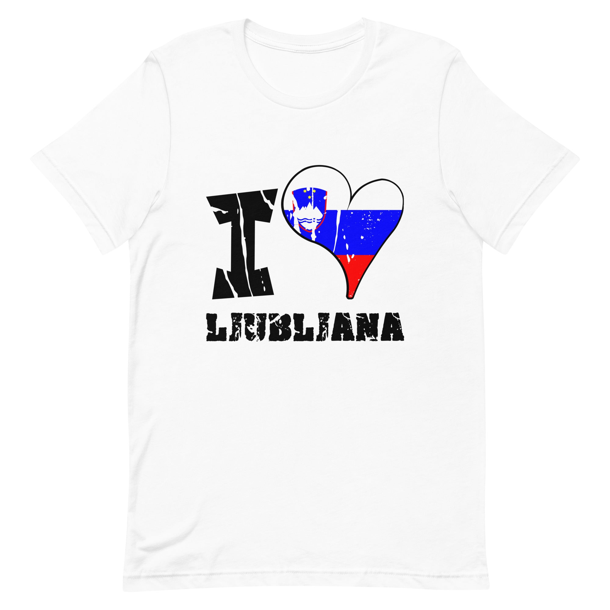 Unisex t-shirt - I Love Ljubljana