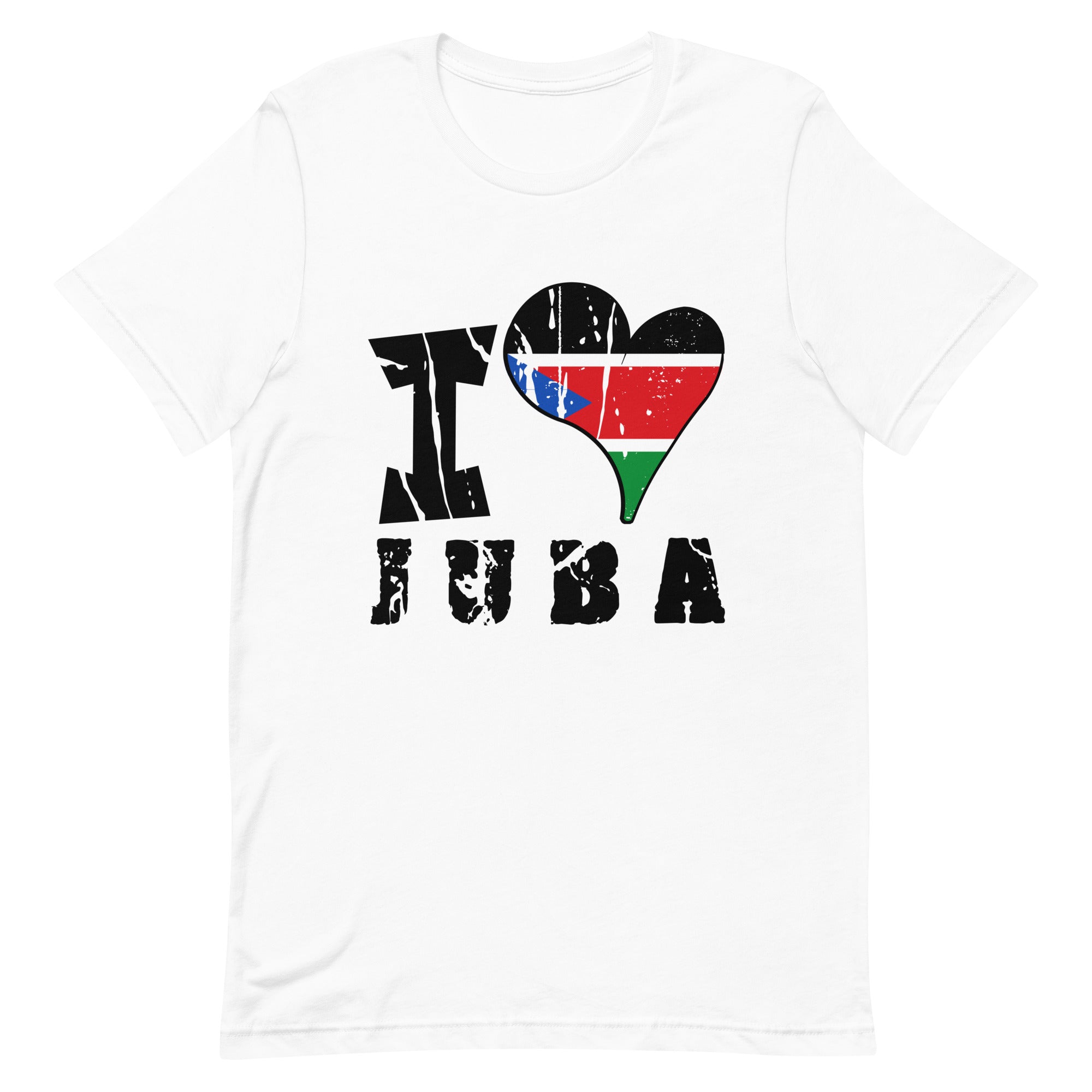 Unisex t-shirt - I Love Juba