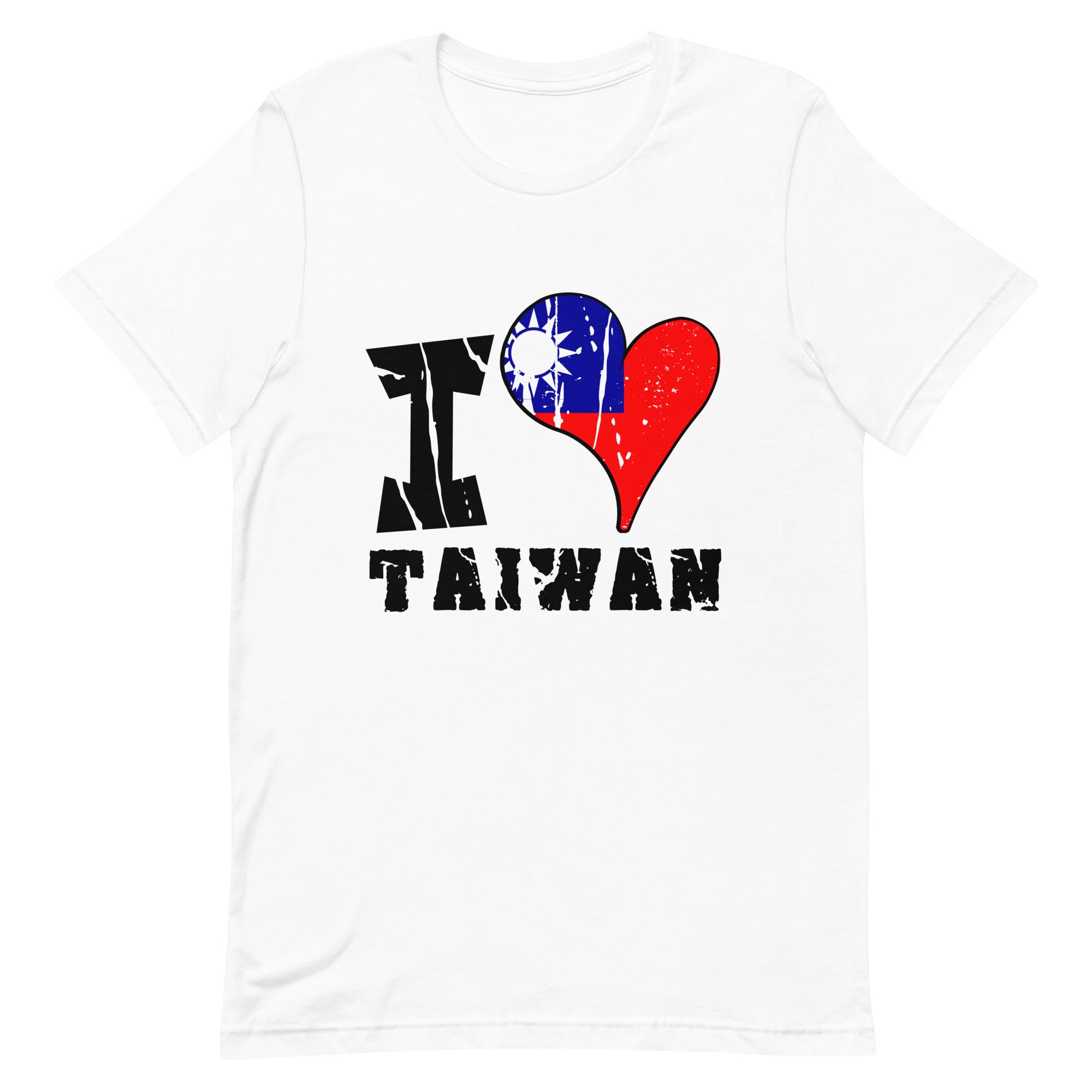 Unisex t-shirt - I Love Taiwan