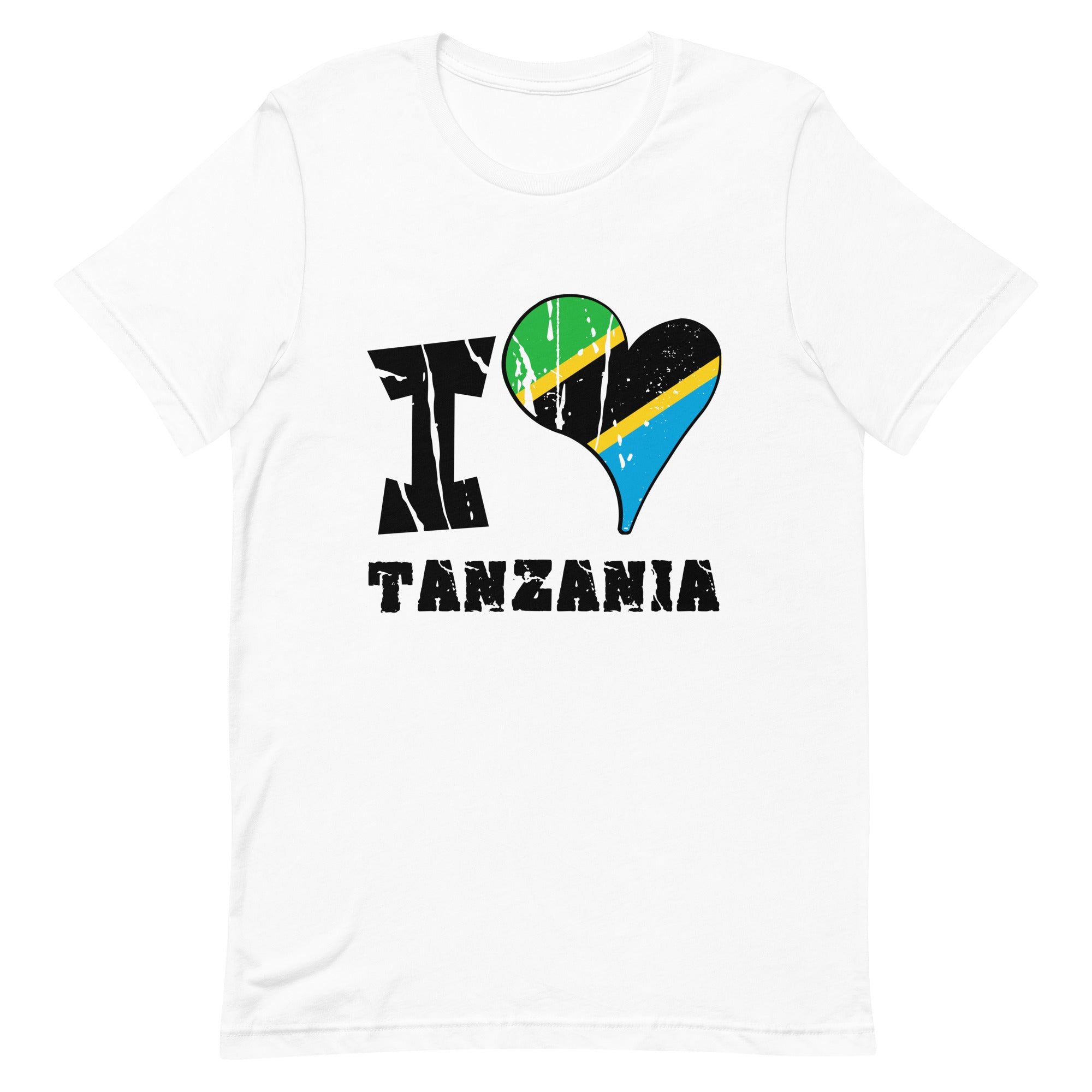 Unisex t-shirt - I Love Tanzania