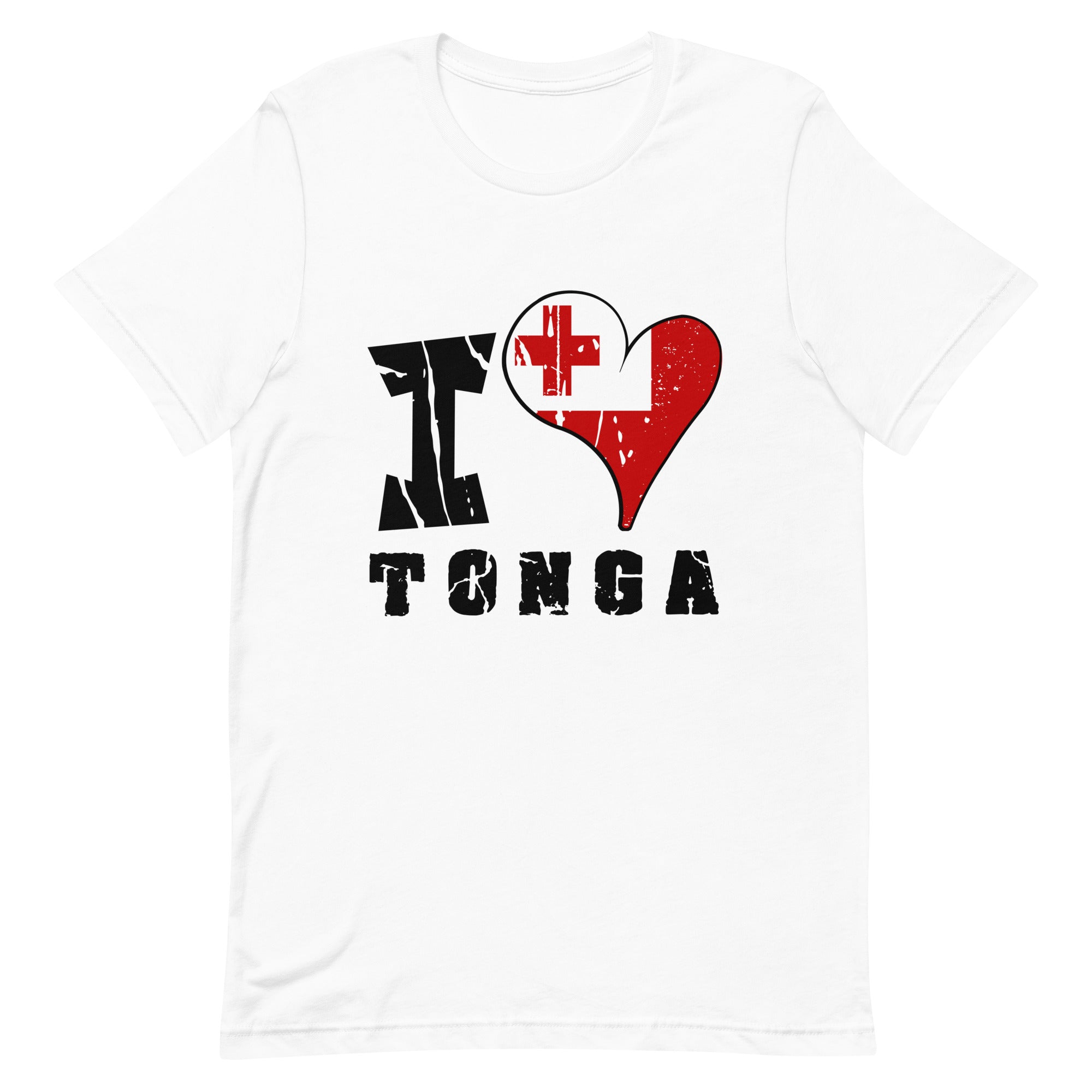 Unisex t-shirt - I Love Tonga