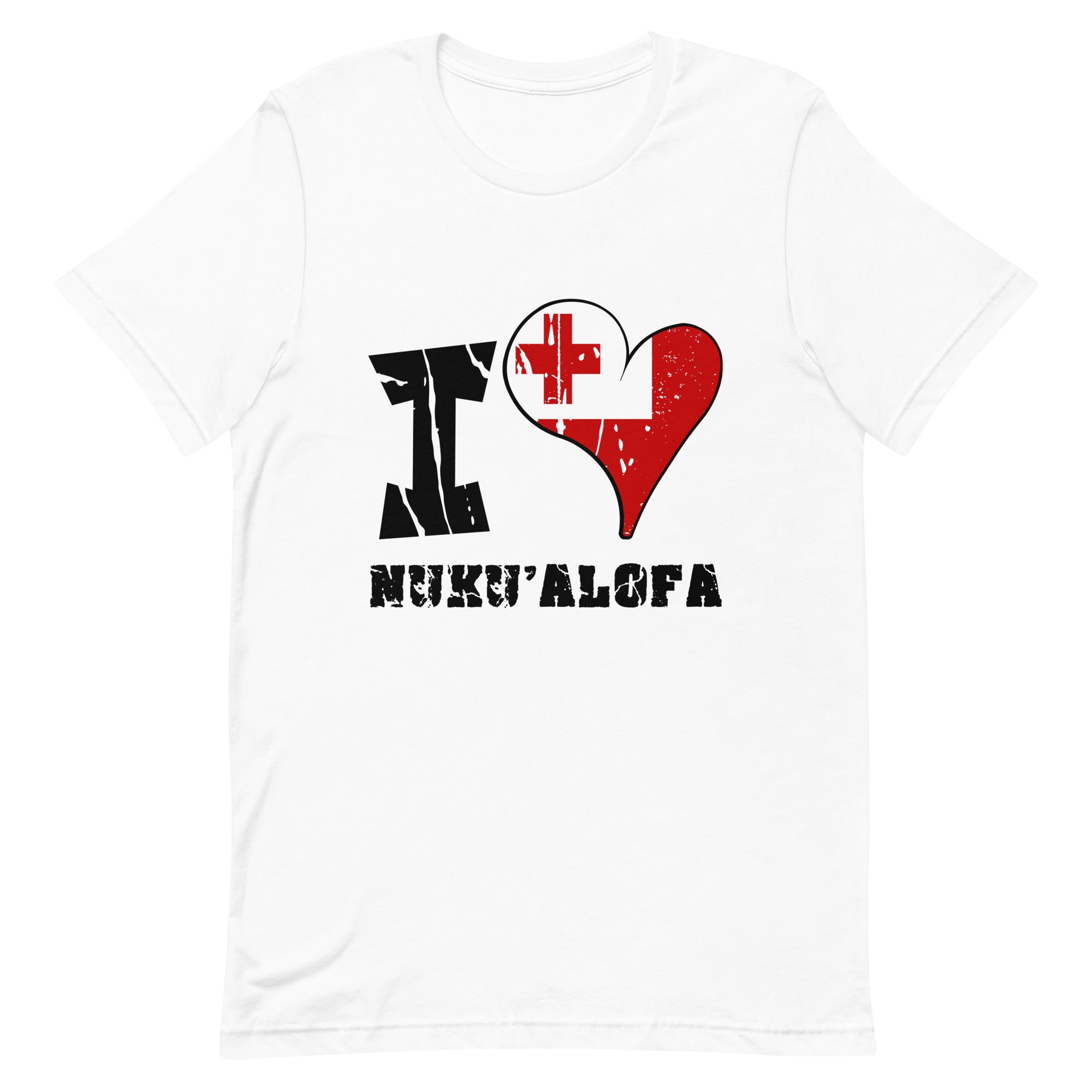 Unisex t-shirt - I Love Nuku'alofa