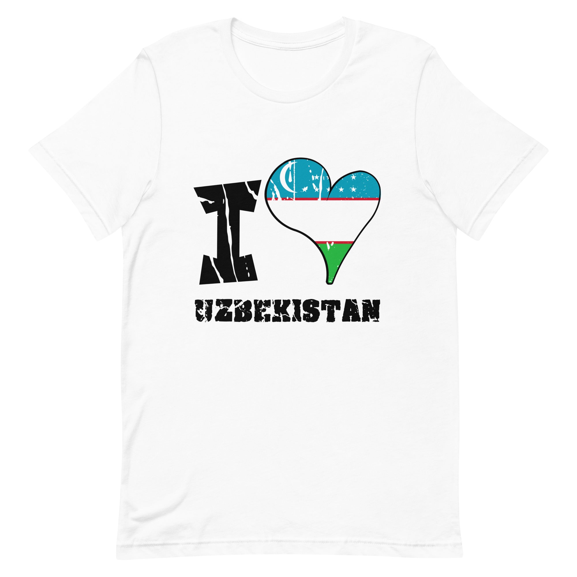 Unisex t-shirt - I Love Uzbekistan