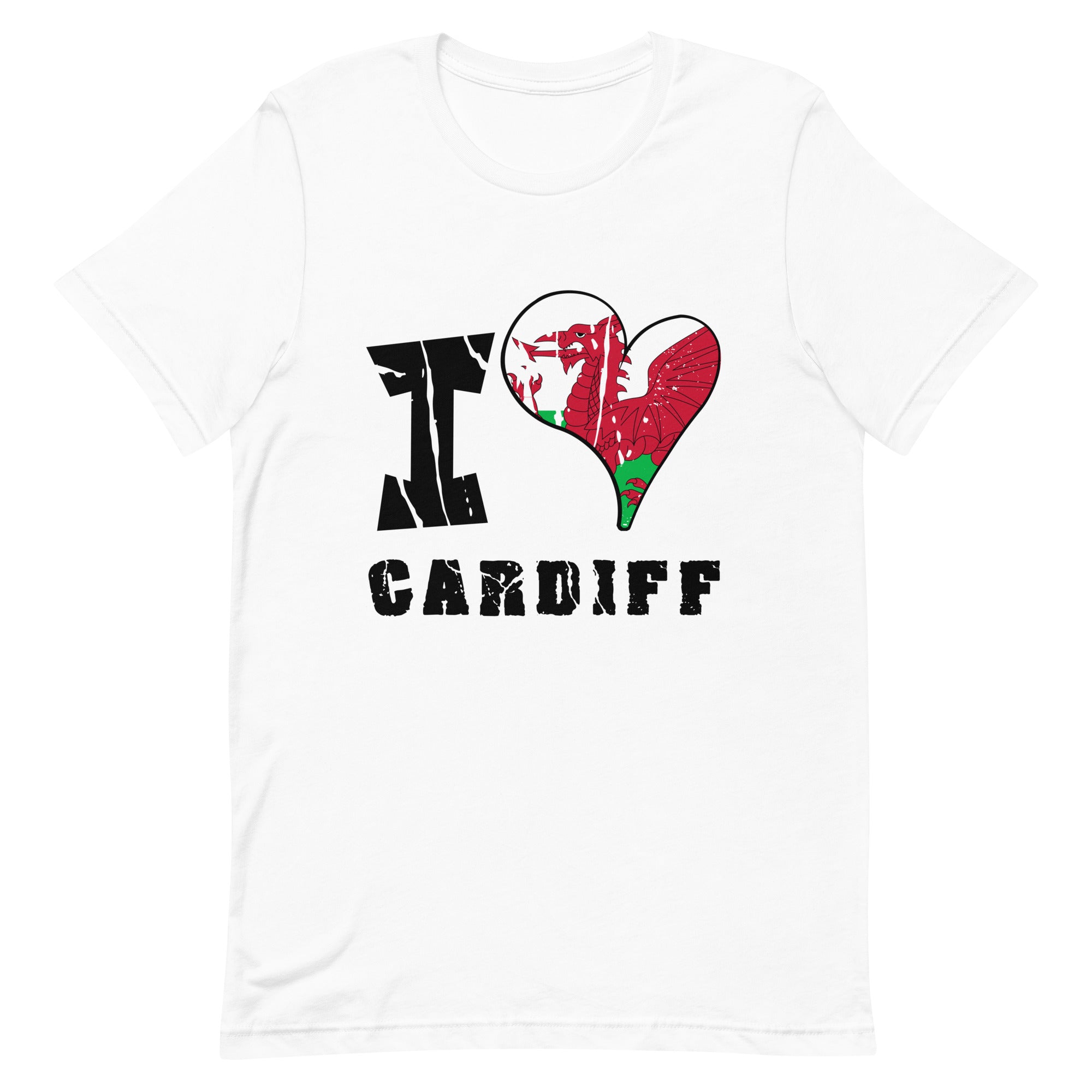 Unisex t-shirt - I Love Cardiff