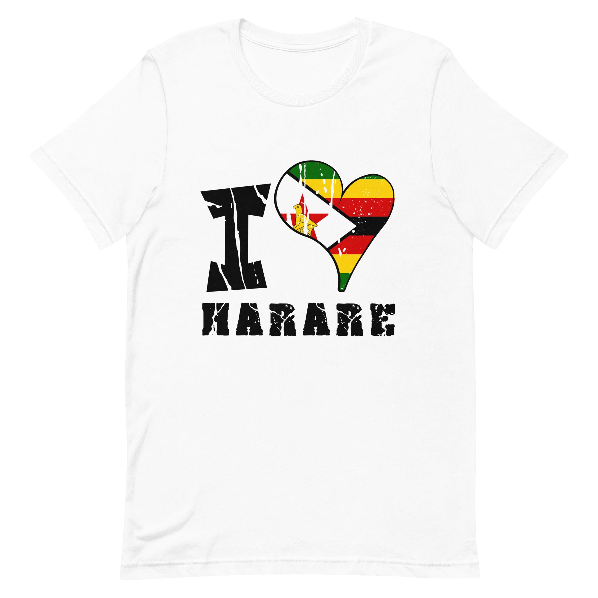 Unisex t-shirt - I Love Harare