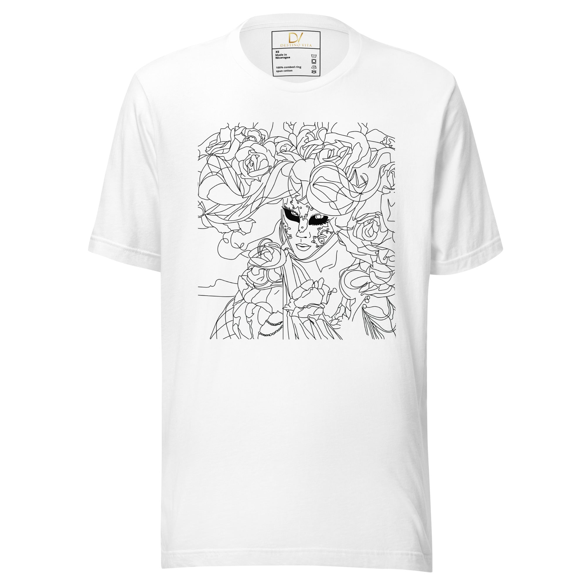 Unisex t-shirt - Venice Carnival Mask