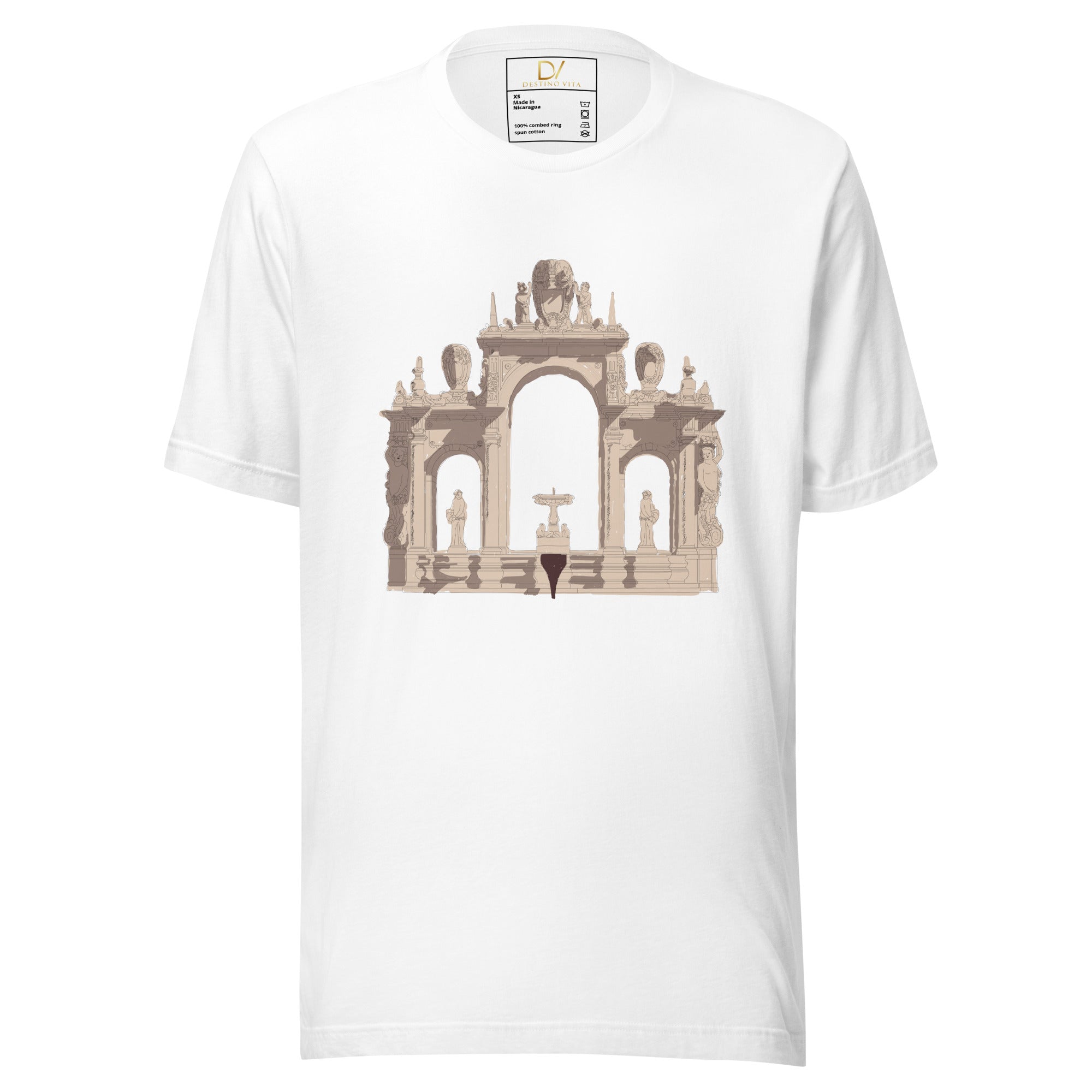 Unisex t-shirt - Naples Fontana del Gigante