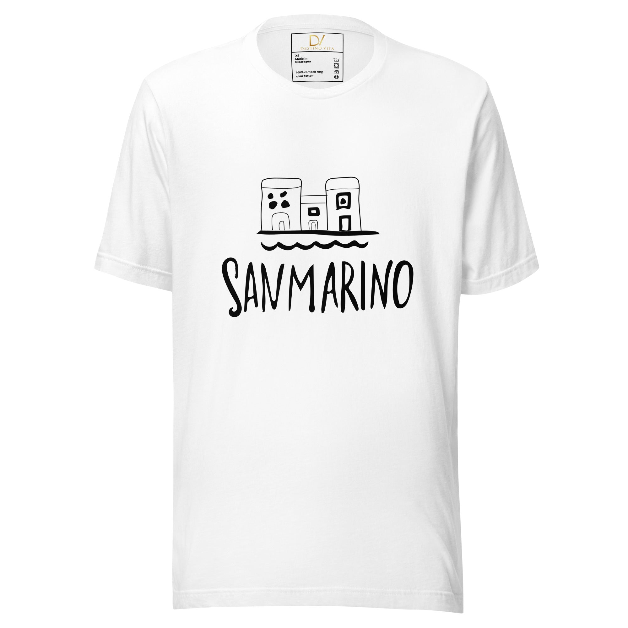 Unisex t-shirt - San marino Architecture