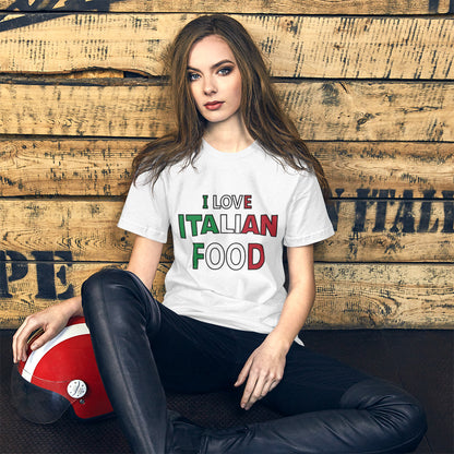 Unisex t-shirt - Italian Food