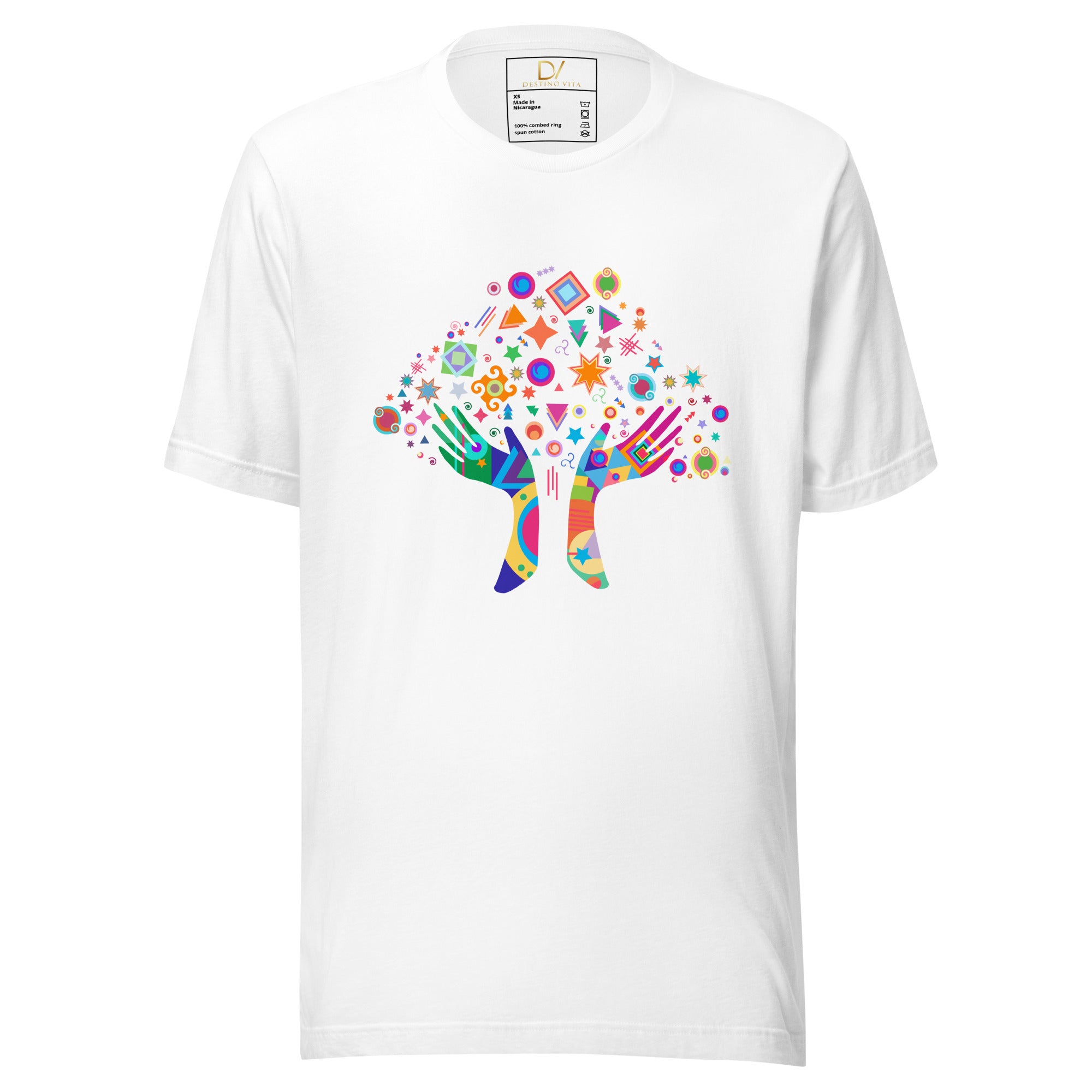 Unisex t-shirt - Human Hand Tree Culture