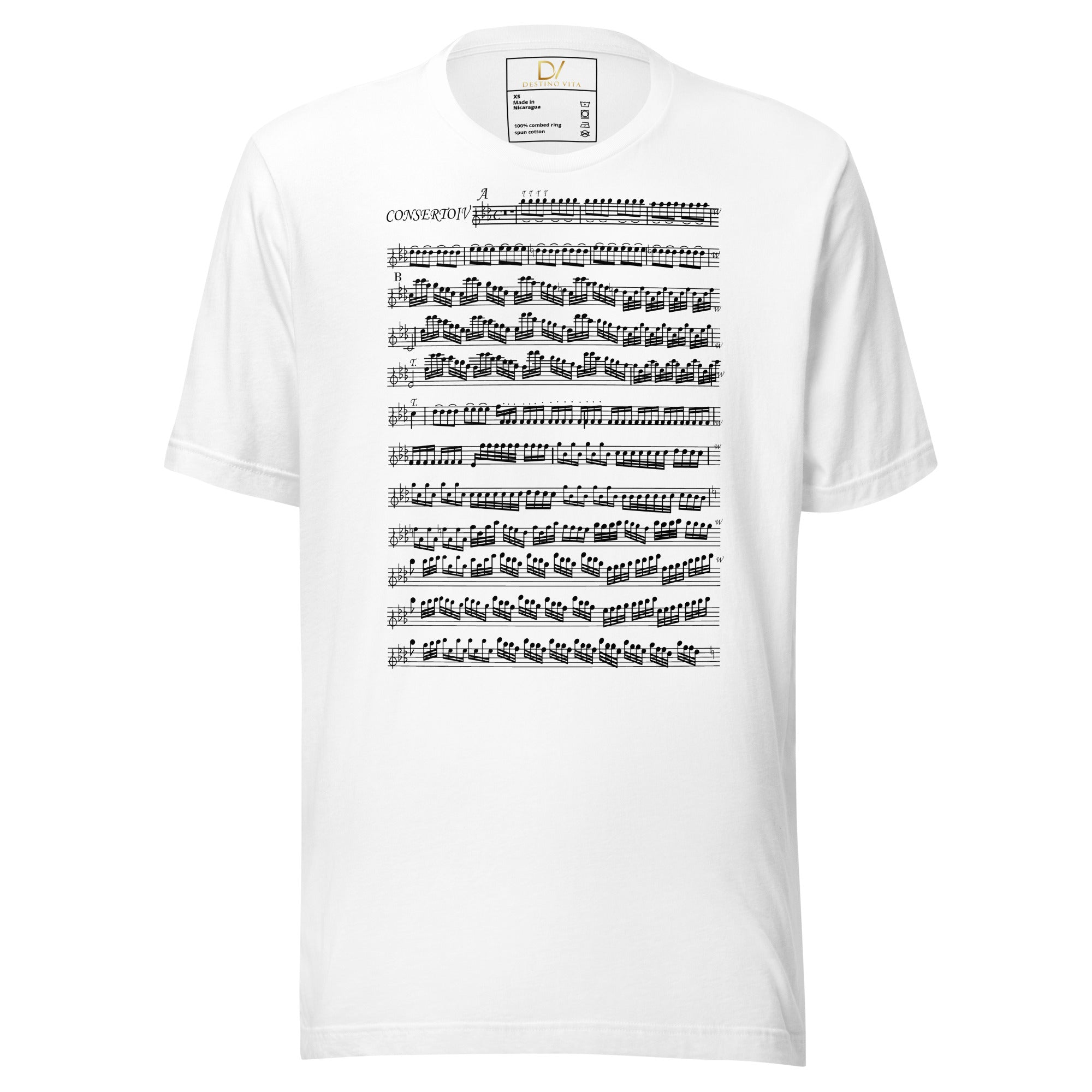 Unisex t-shirt - Music Notes