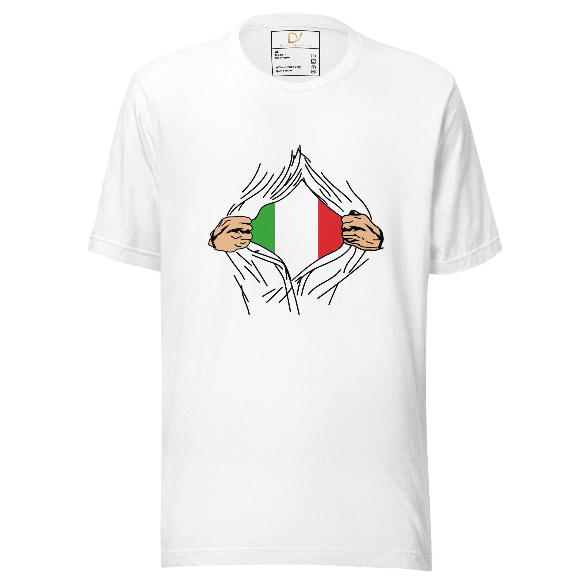 Unisex t-shirt - Italian Flag