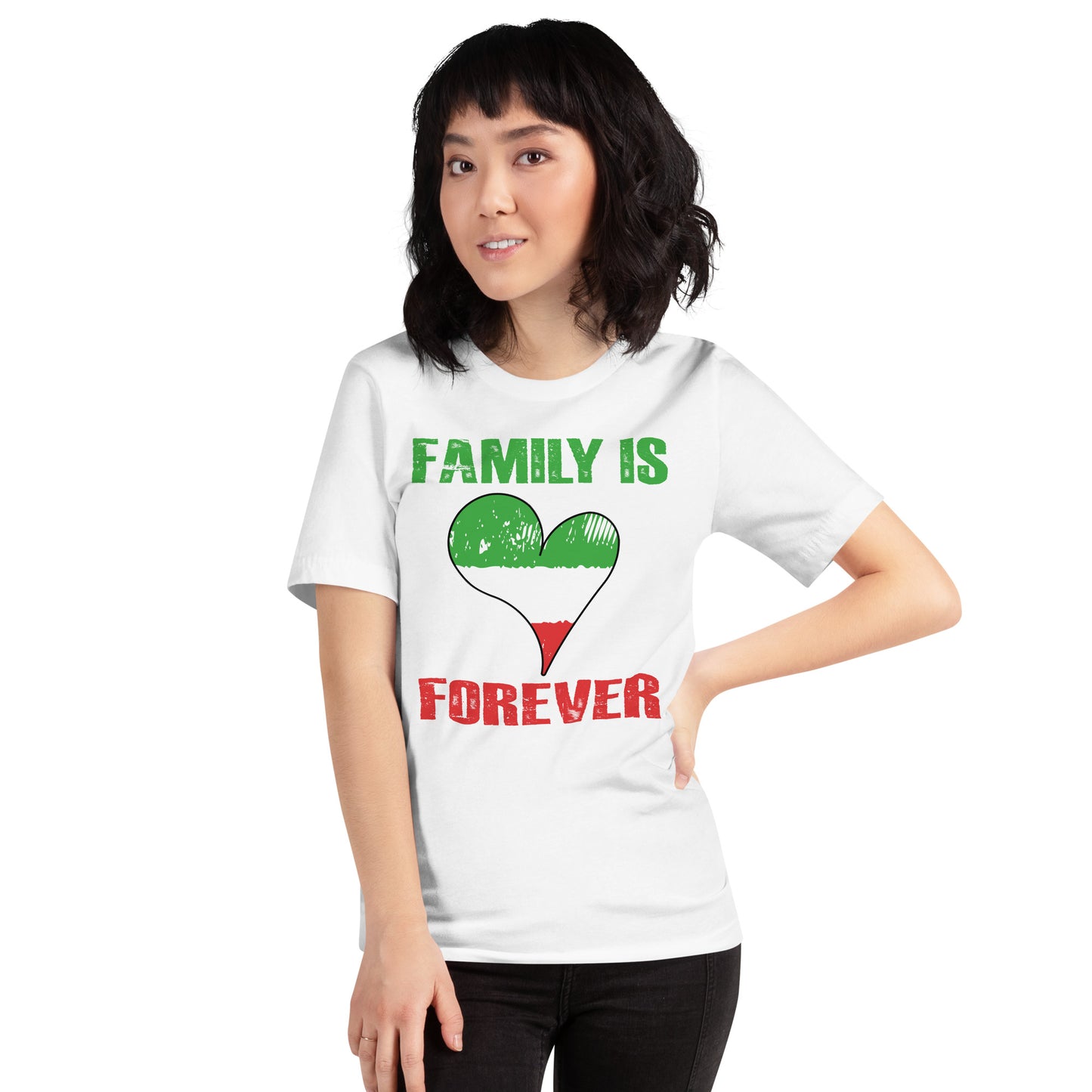 Unisex t-shirt - Family Is Forever