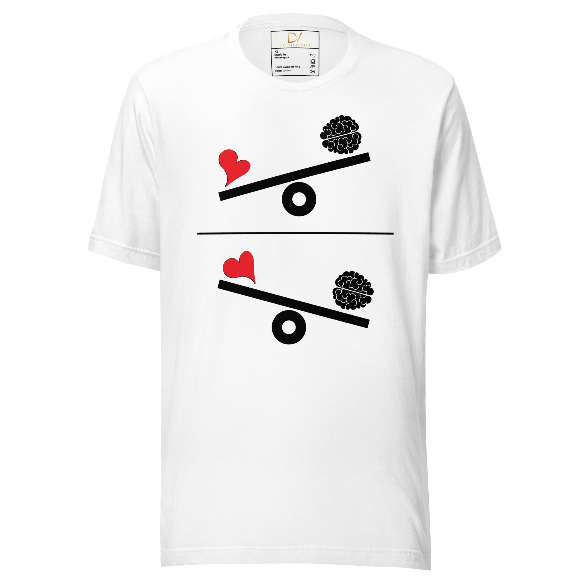 Unisex t-shirt - Balance Irrational Love Rational Reason