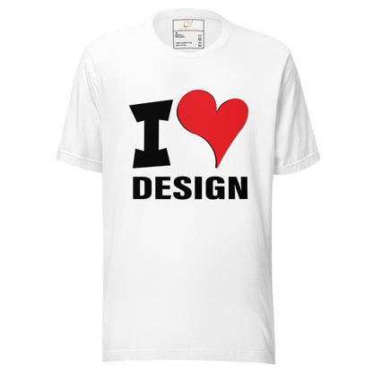 Unisex t-shirt - Love Design