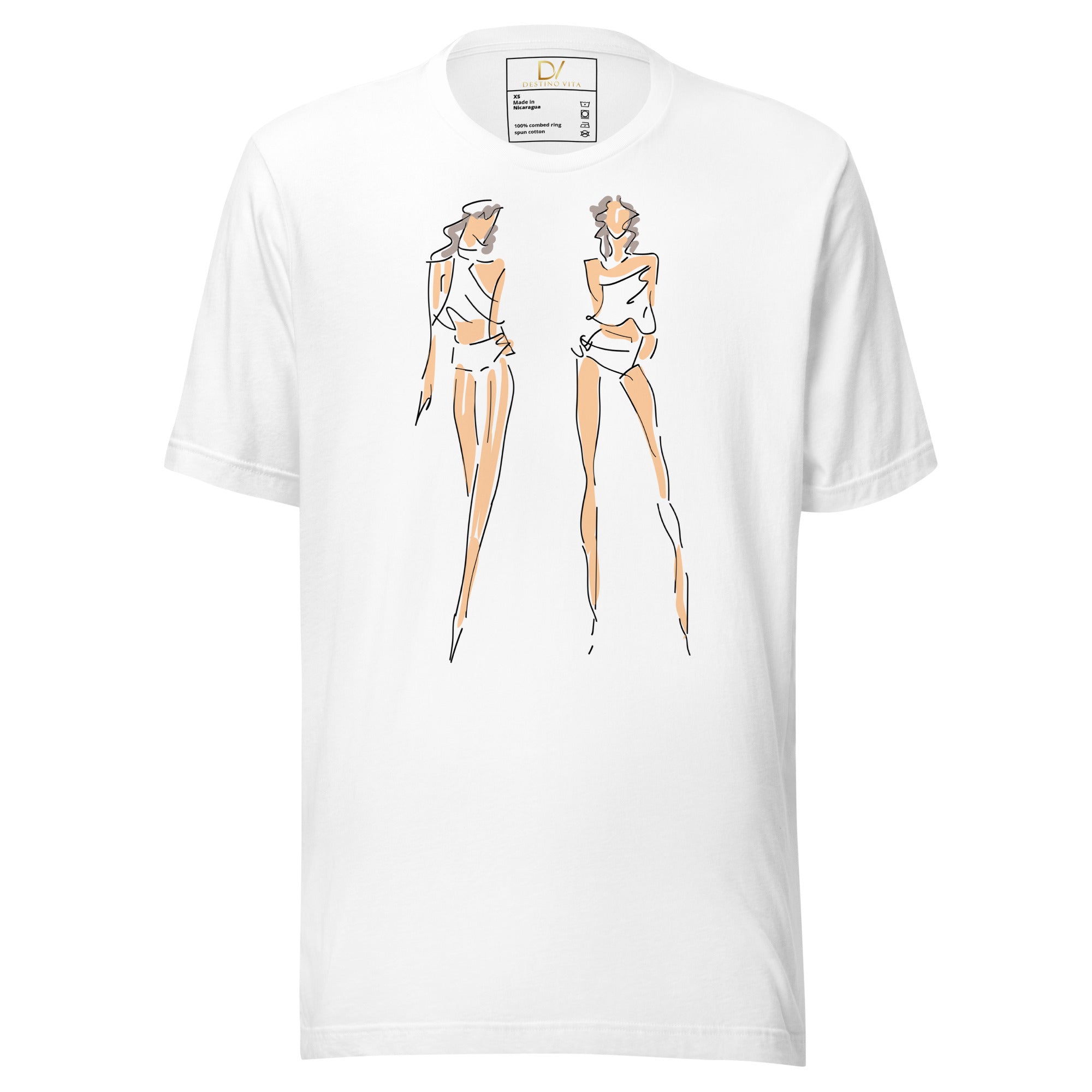 Unisex t-shirt - Fashion Poses