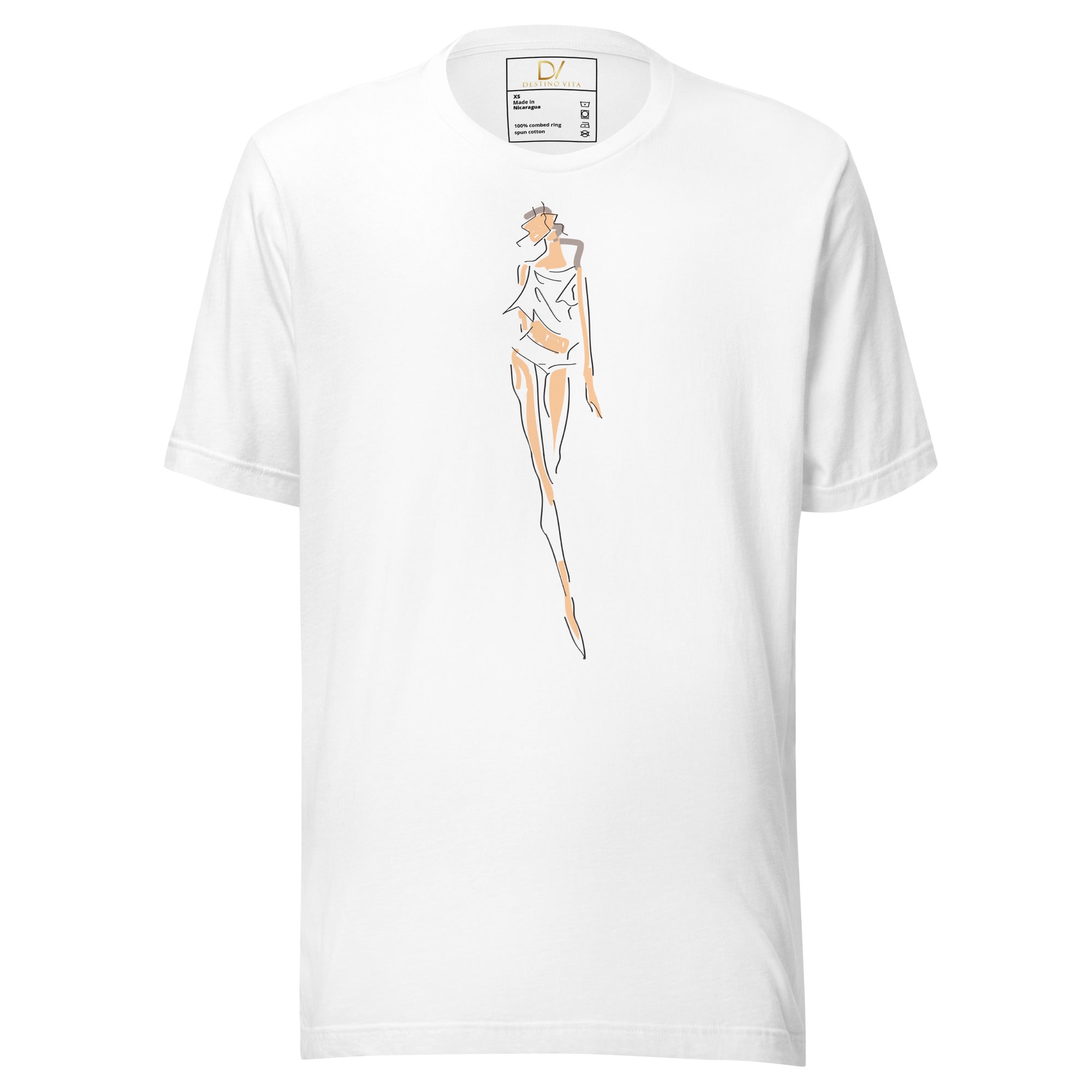 Unisex t-shirt - Fashion Poses 2