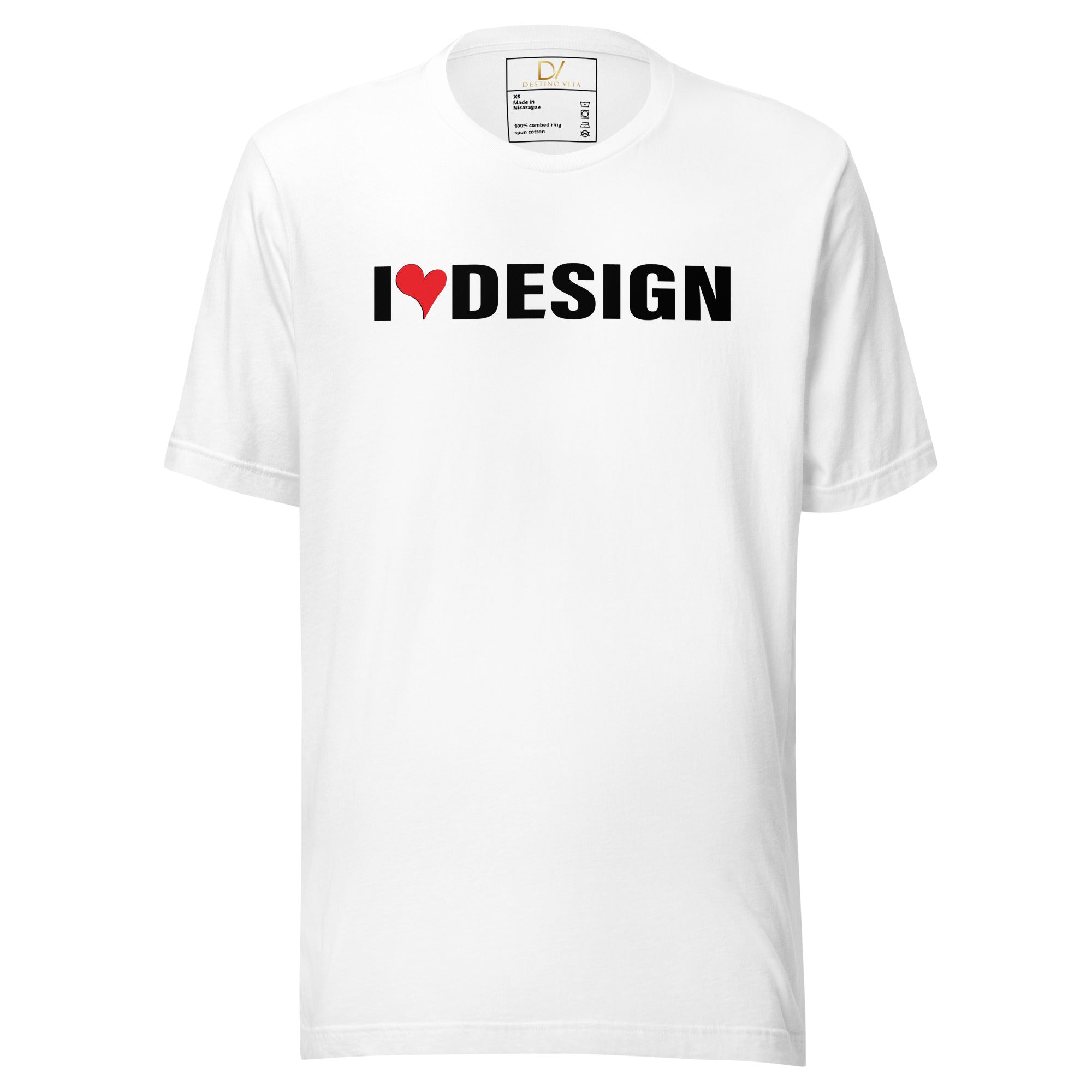 Unisex t-shirt - I Love Design