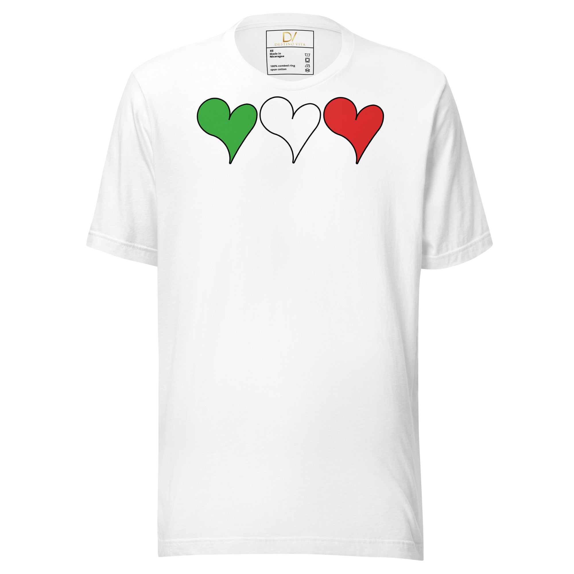 Unisex t-shirt - Italy Heart