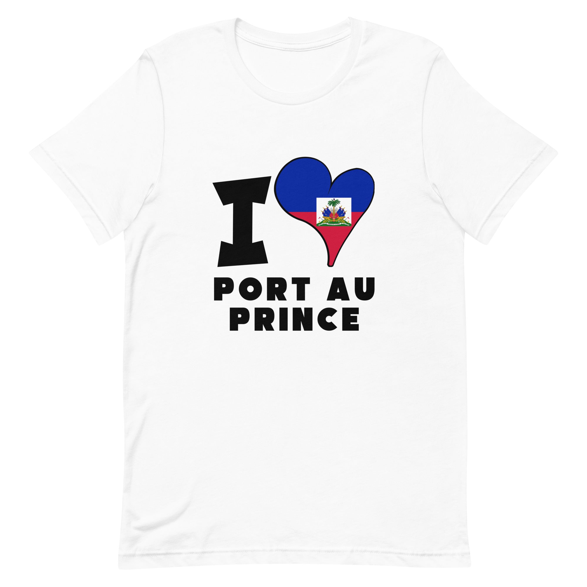 Unisex t-shirt - I Love Port-au-Prince Flag