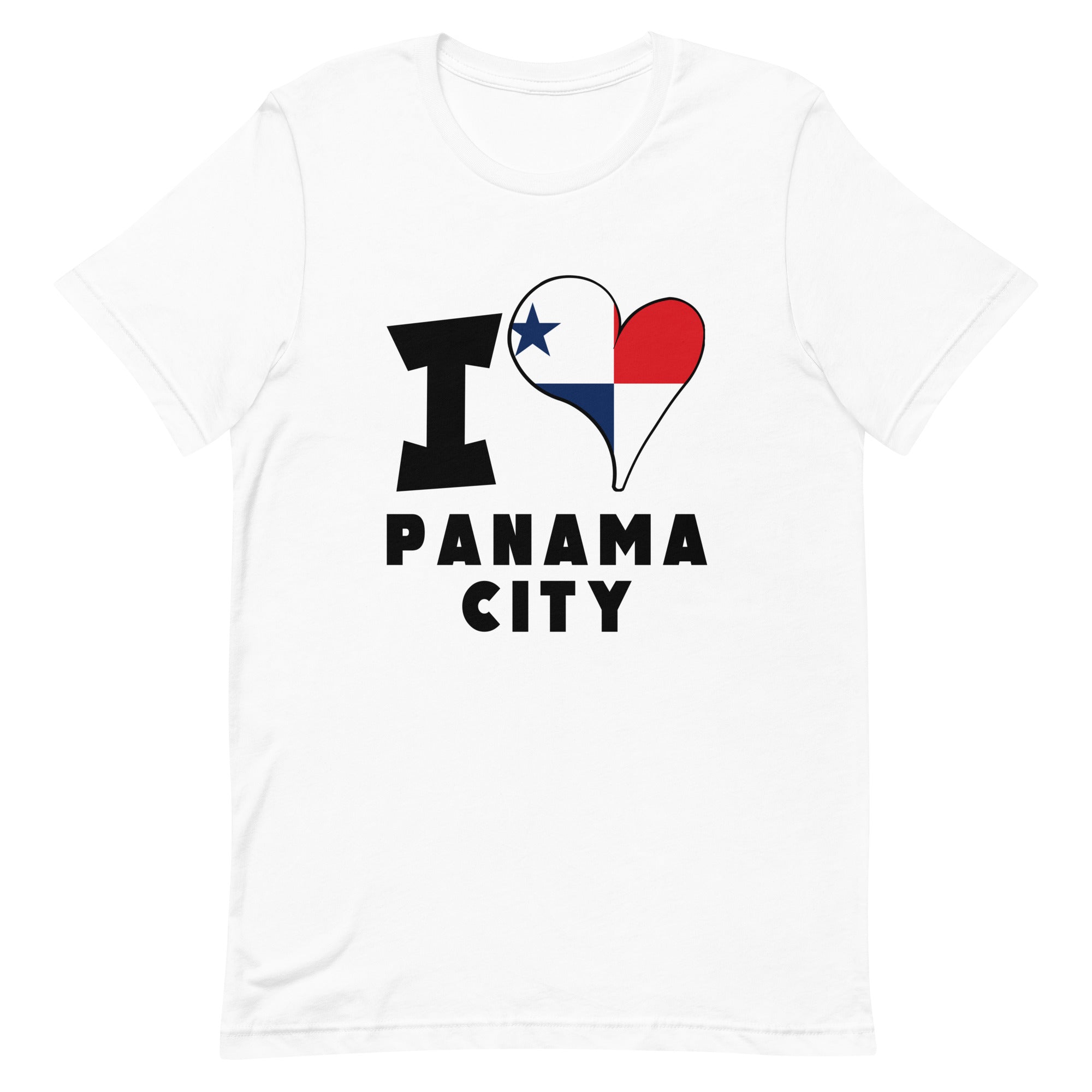 Unisex t-shirt - I Love Panama City Flag