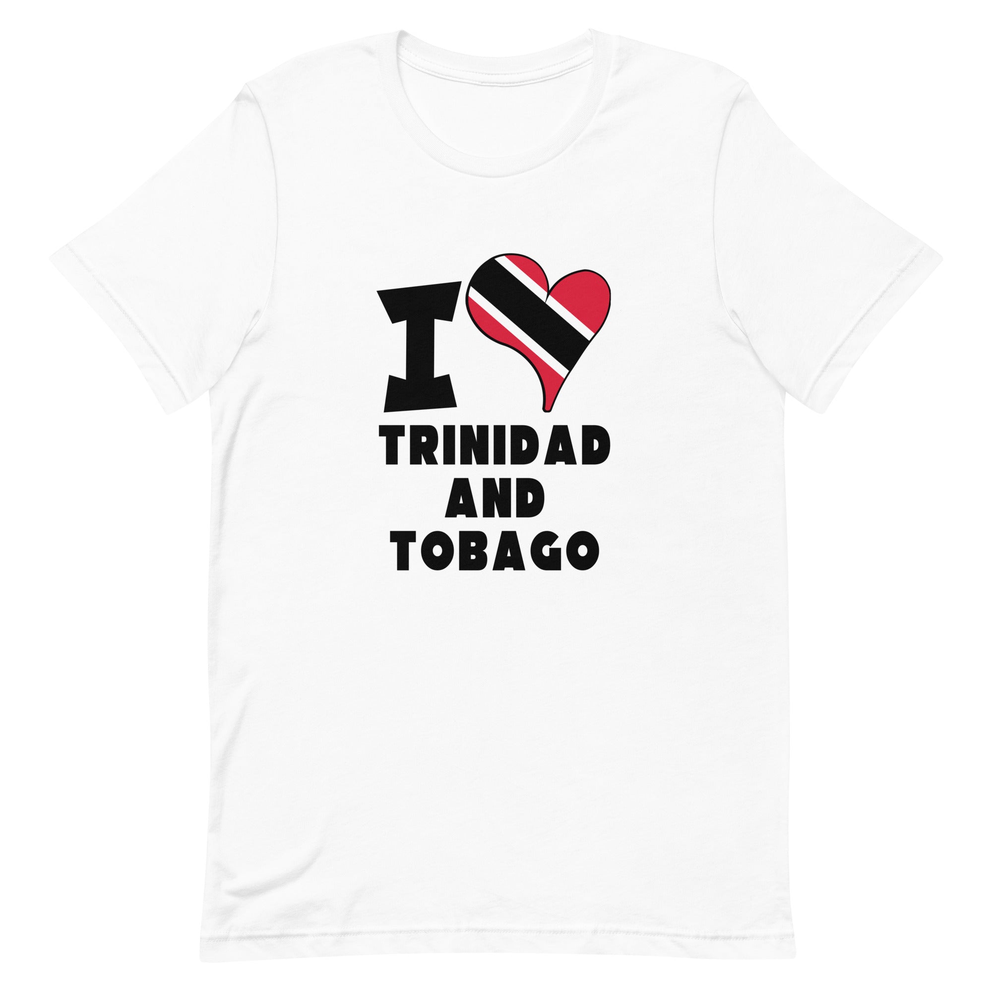 Unisex t-shirt - I Love Trinidad and Tobago Flag